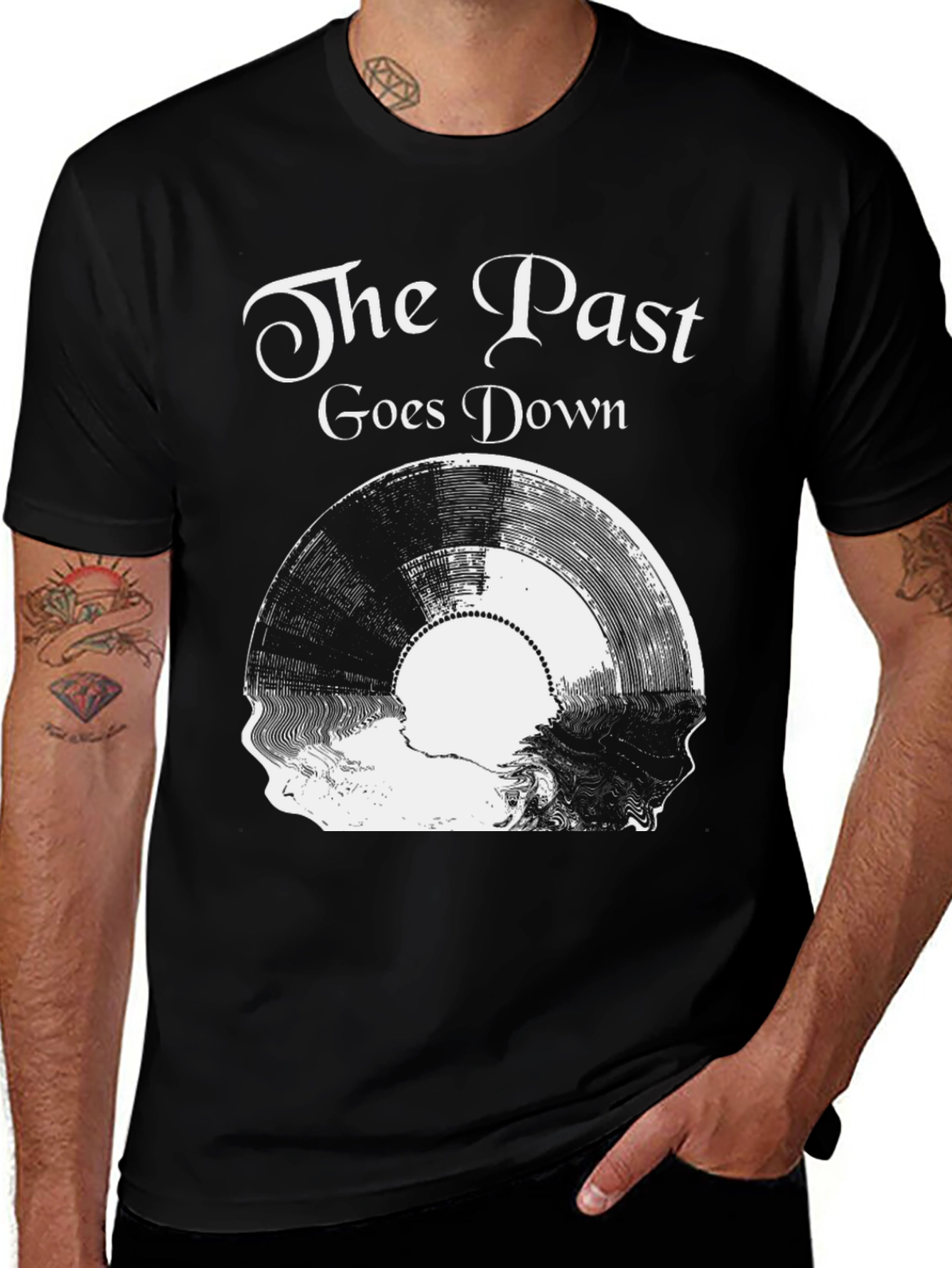 Variant 29 of The Past Goes Down Graphic Tee