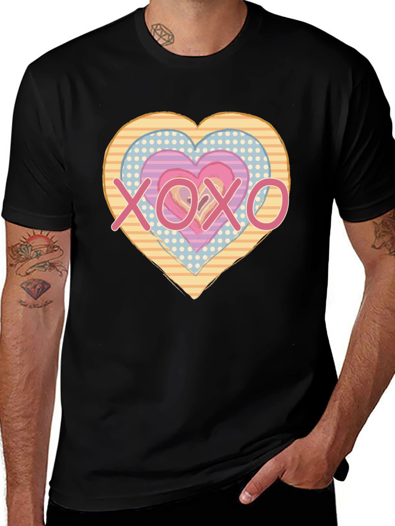 XOXO Heart Valentine's Day T-Shirt