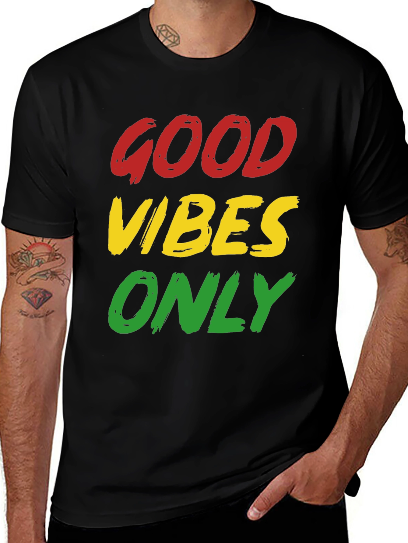 Variant 2 of Good Vibes Only Graphic T-Shirt