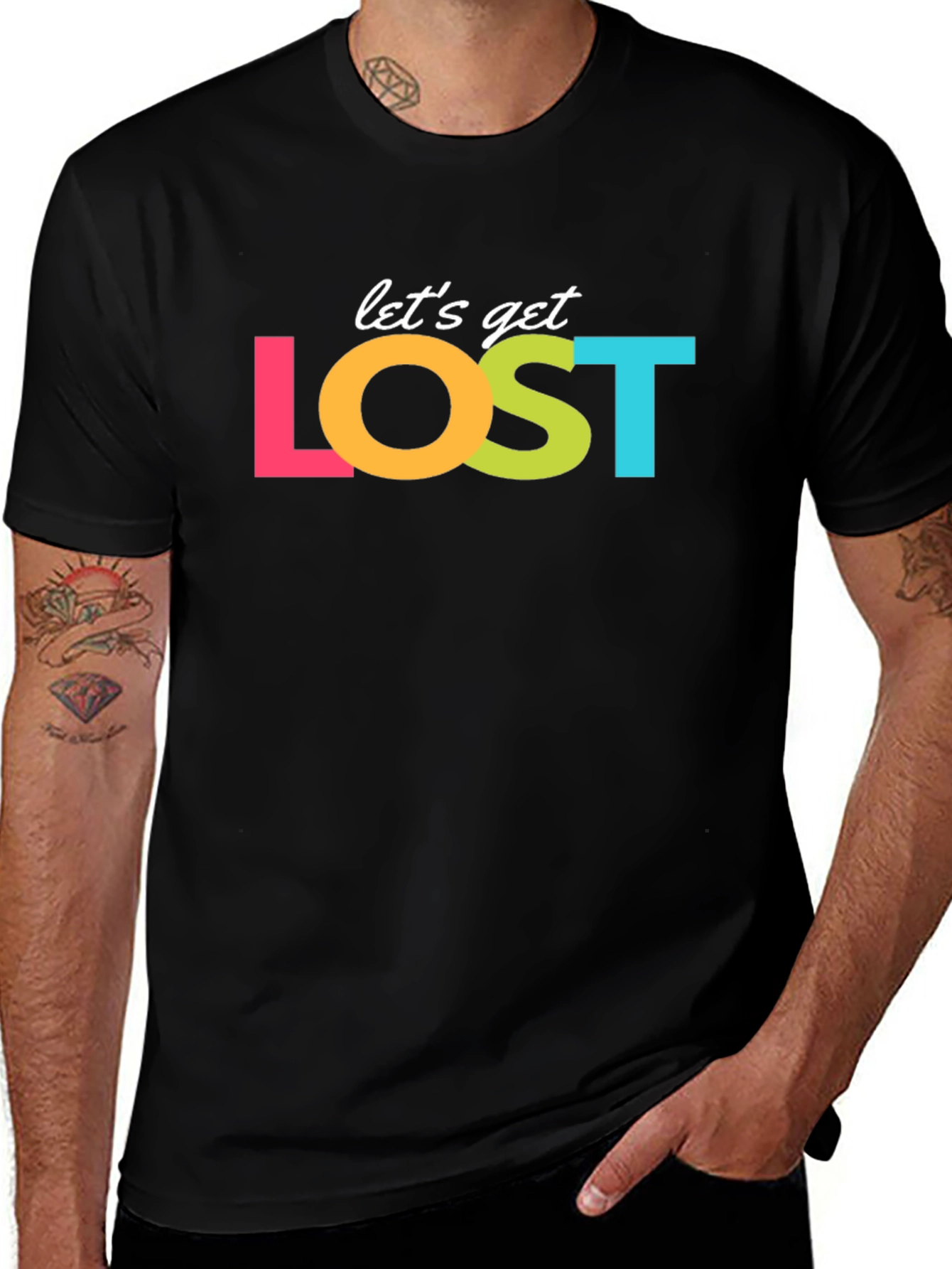 Variant 16 of Let's Get Lost Graphic Tee - Adventure Ready