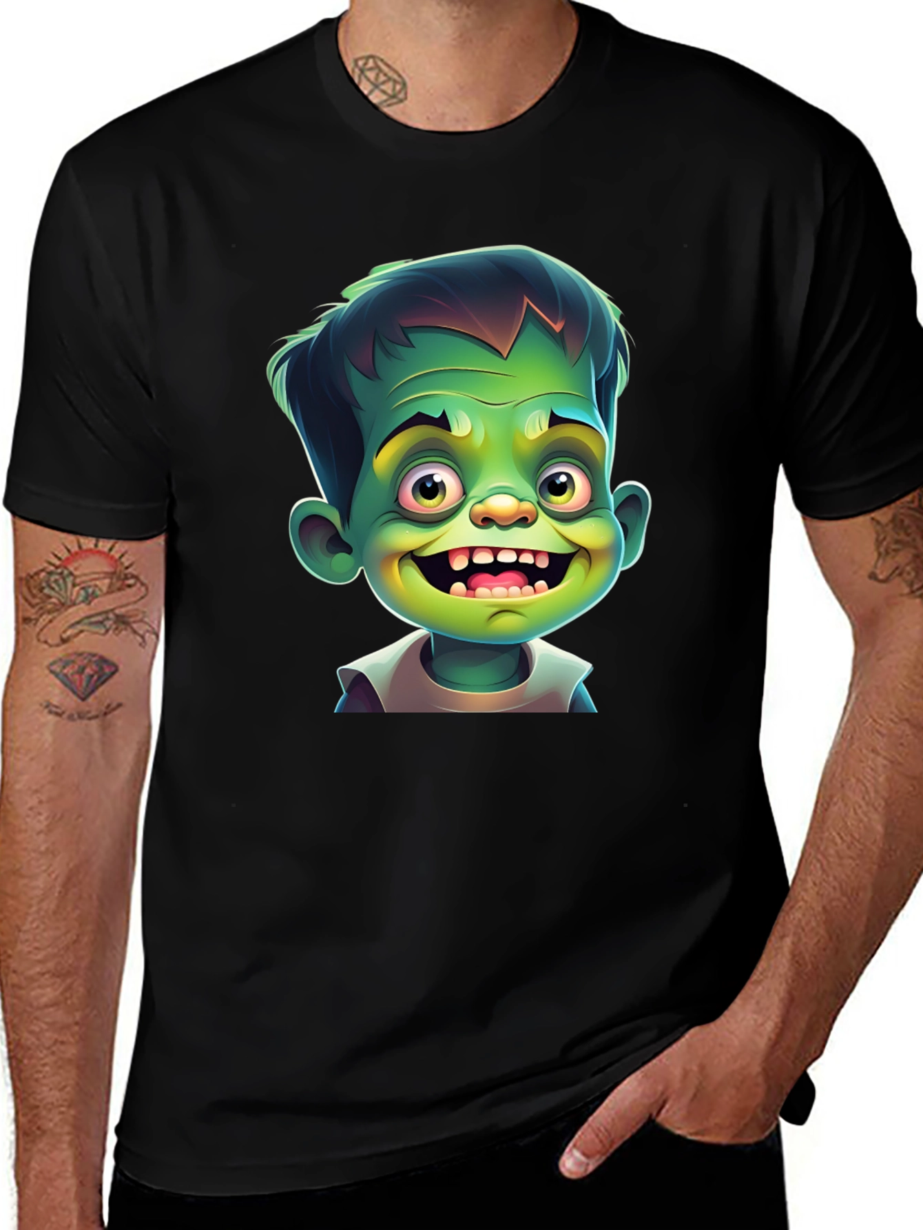 Variant 29 of Frankenstein's Monster Kid T-Shirt