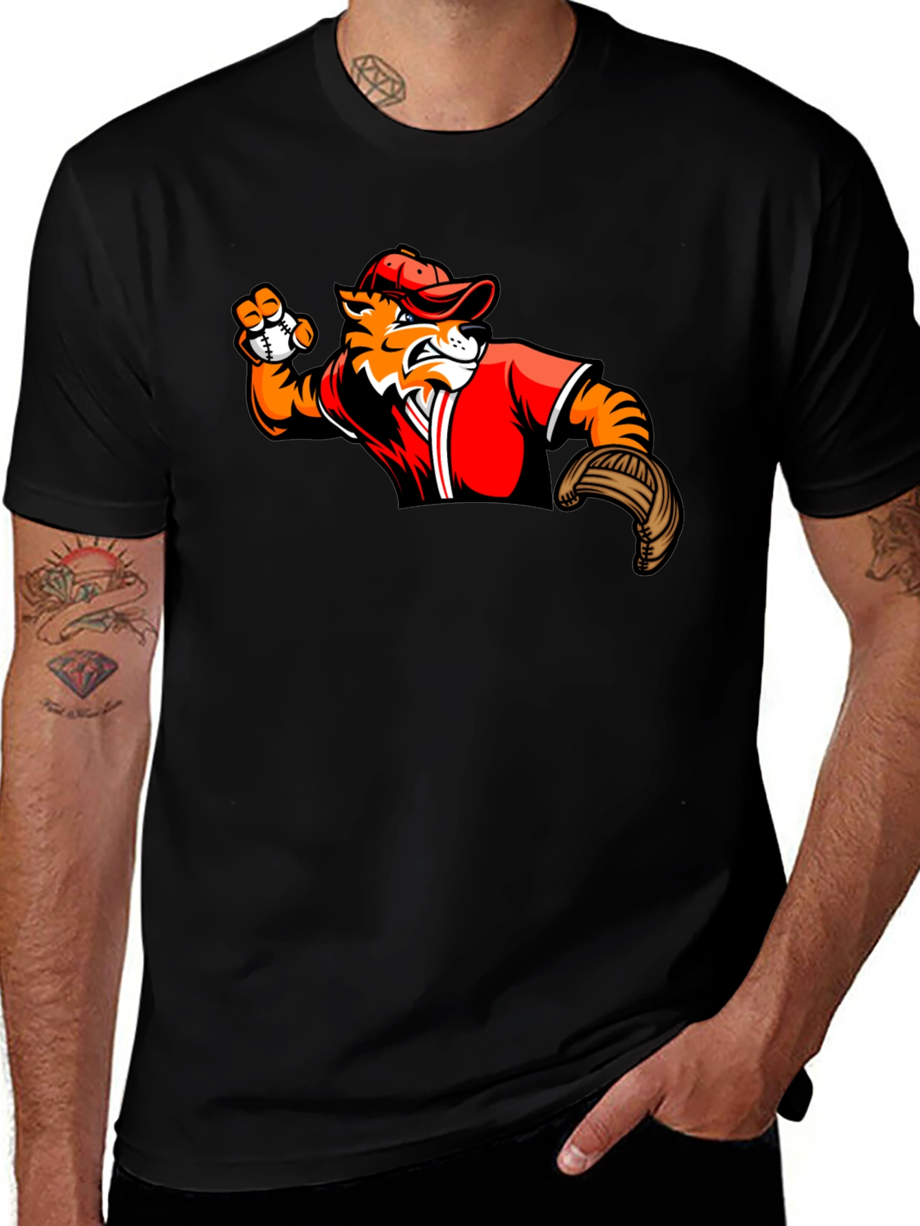 Variant 29 of Tiger Baseball T-Shirt
