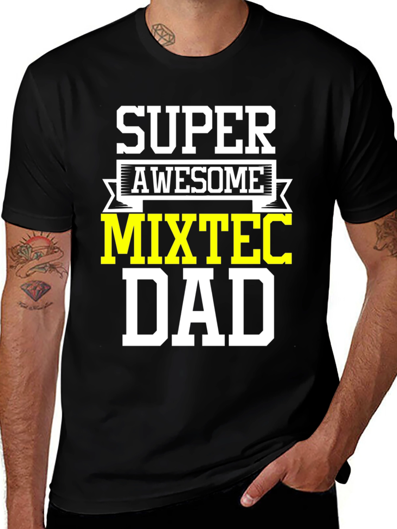 Super Awesome Mixtec Dad T-Shirt
