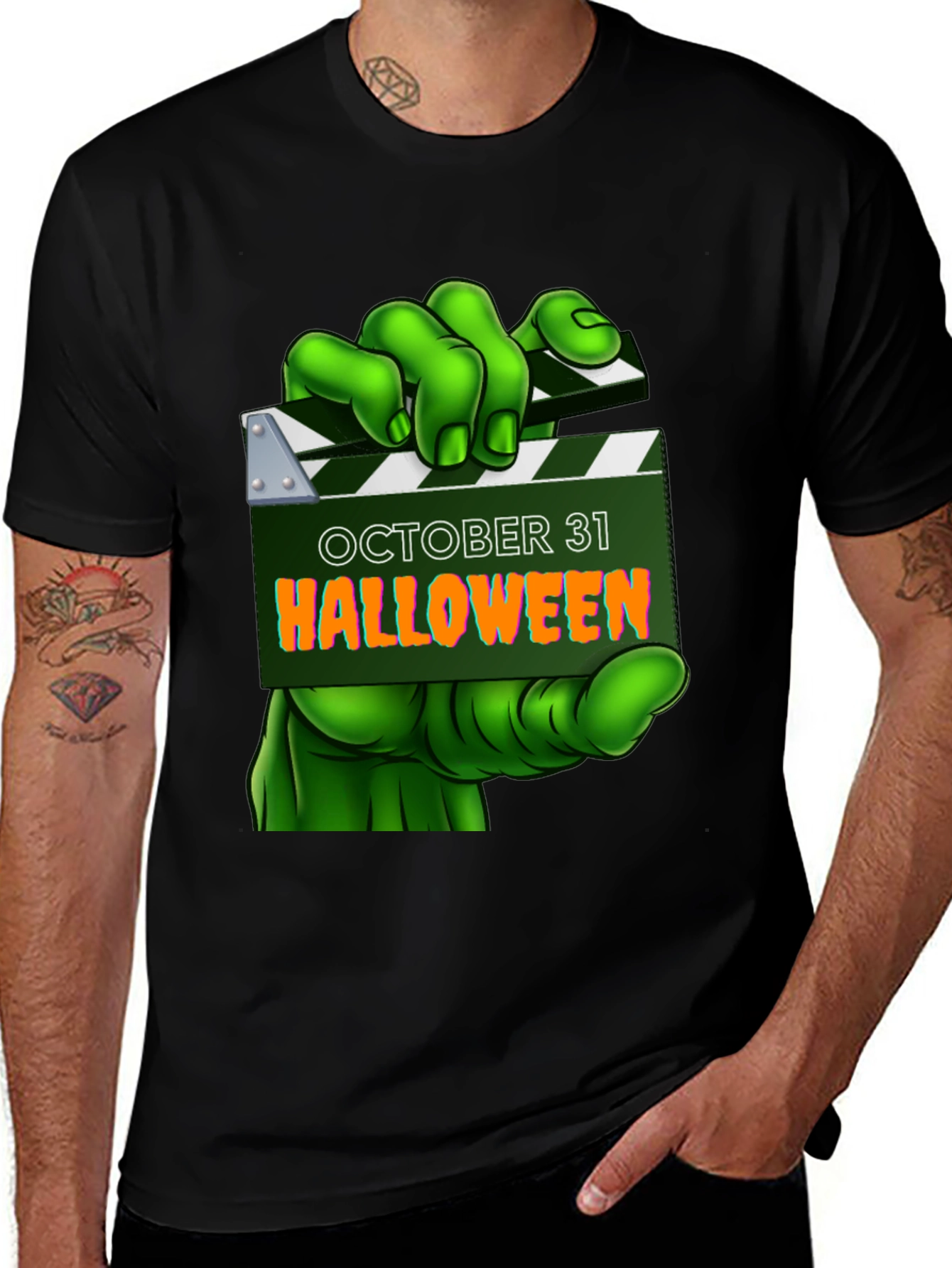 Halloween Movie Clapboard T-Shirt