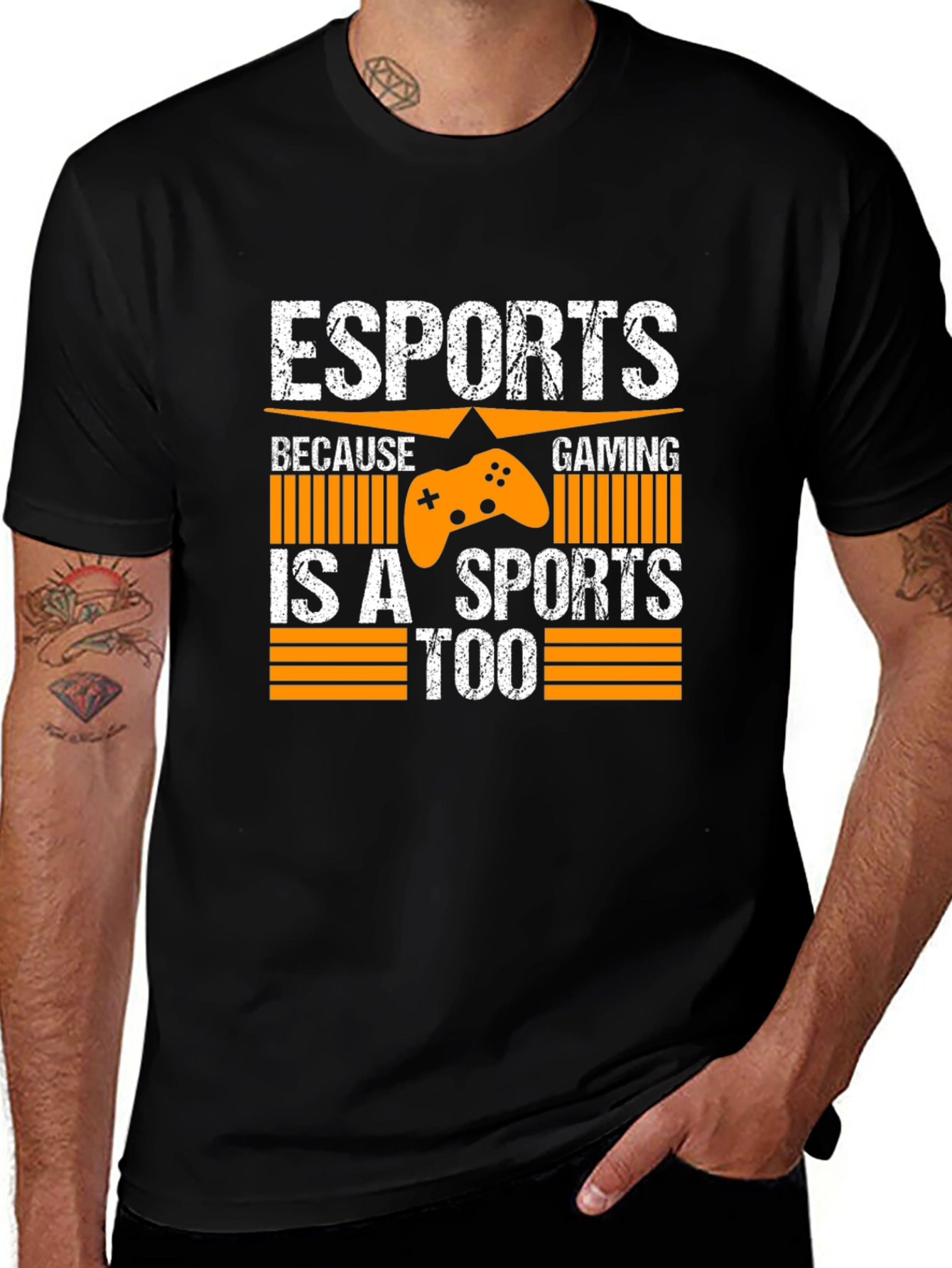 Variant 3 of Esports Gaming T-Shirt - "Is a Sports Too"
