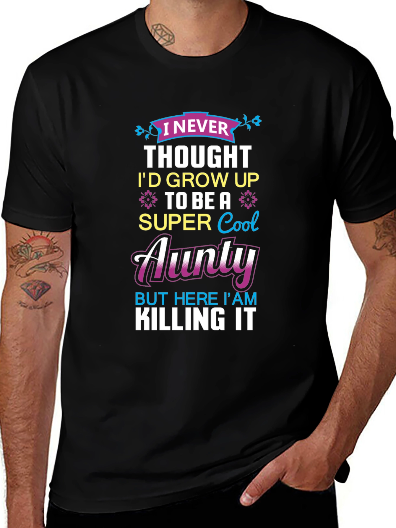 Super Cool Aunty T-Shirt - Funny Aunt Gift