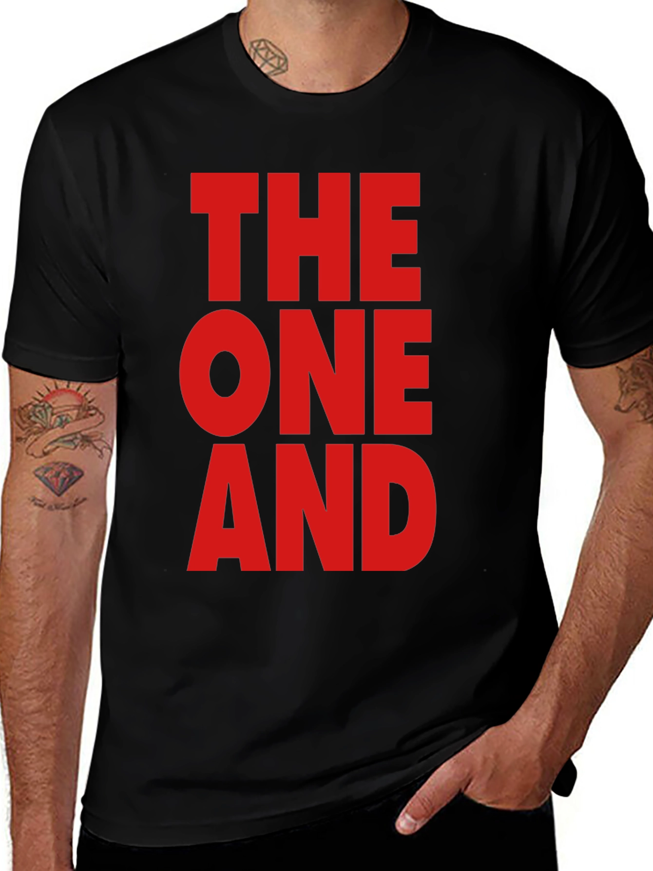 Variant 20 of The One and Only Graphic Tee - Black T-Shirt