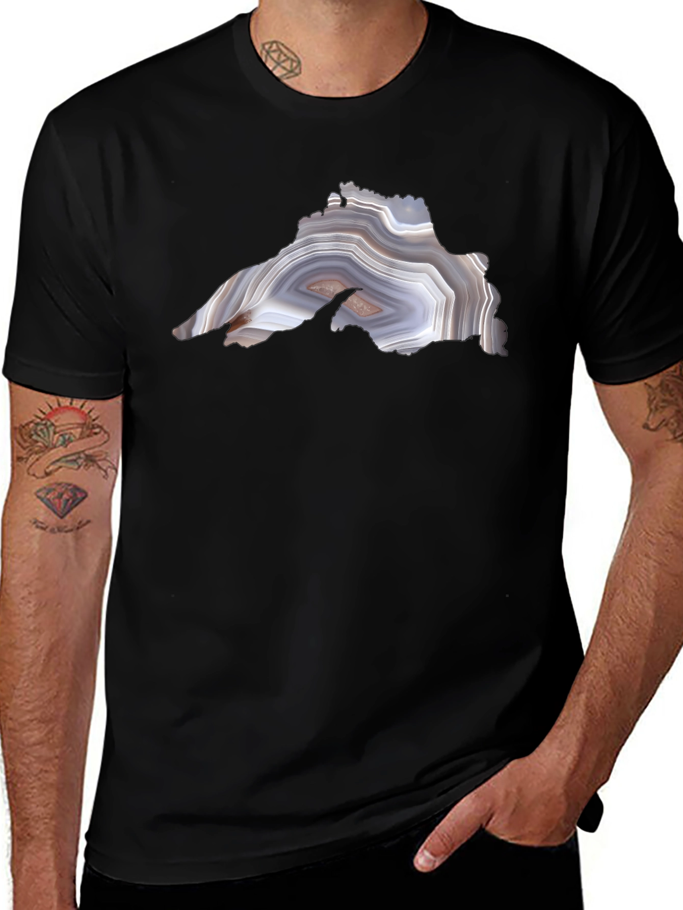 Upper Peninsula Agate T-Shirt