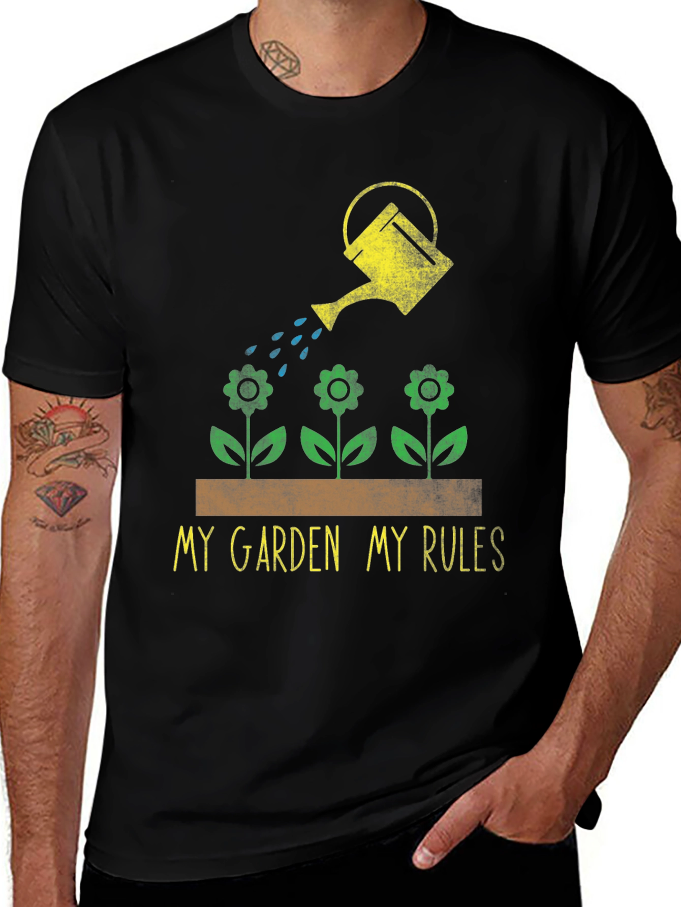 Variant 18 of My Garden My Rules T-Shirt