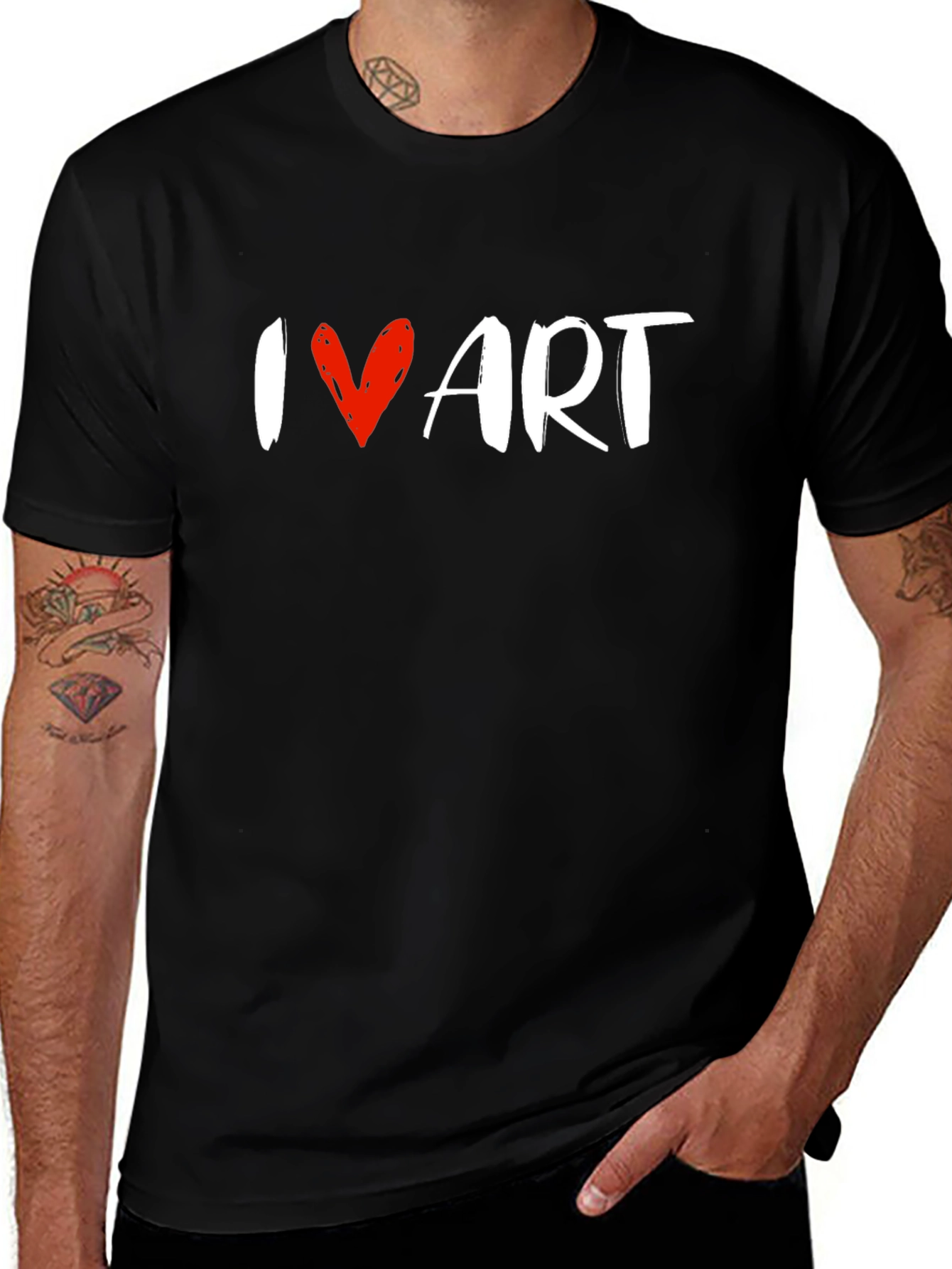 Variant 13 of I Heart Art T-Shirt