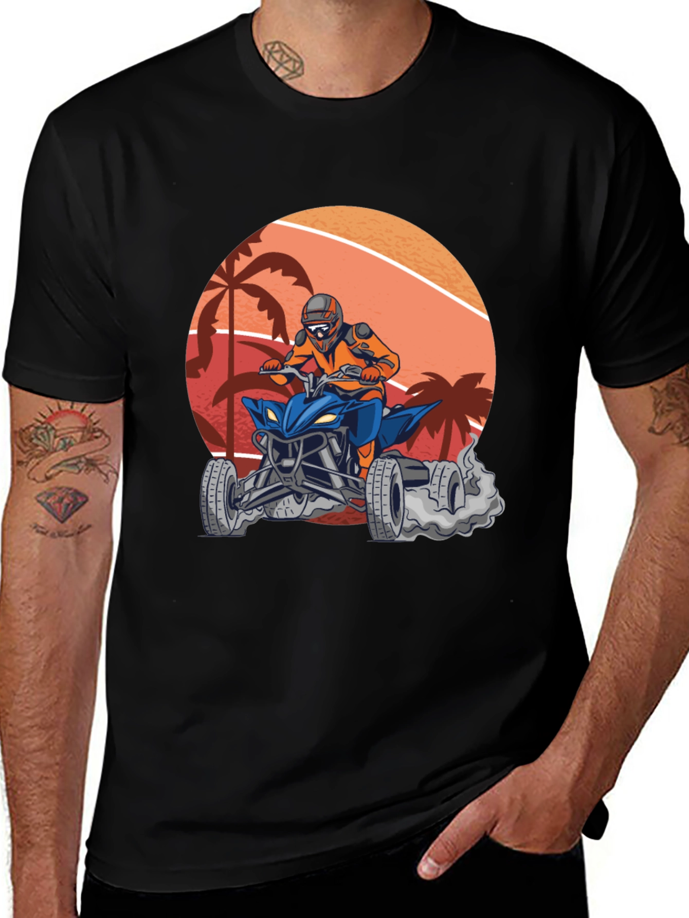 ATV Rider Graphic Tee - Adventure Ready Style