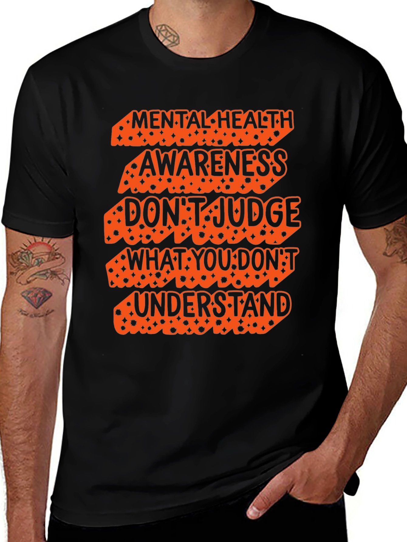 Variant 4 of Mental Health Awareness Graphic Tee