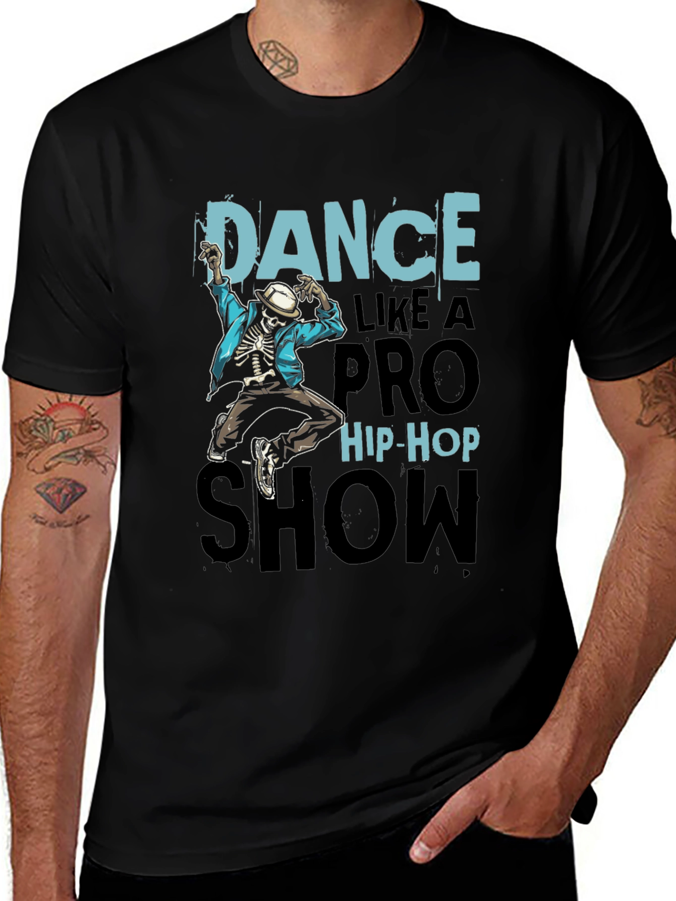 Variant 27 of Dance Like a Pro Hip-Hop Show Graphic Tee