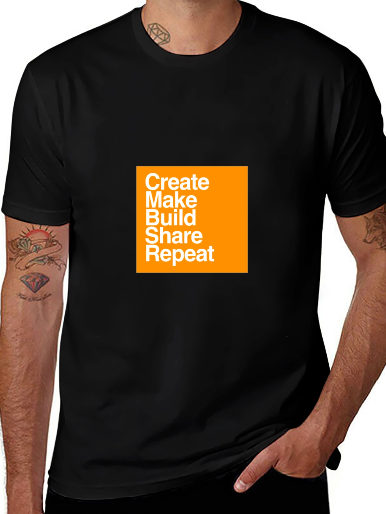 Create Make Build Share Repeat T-Shirt