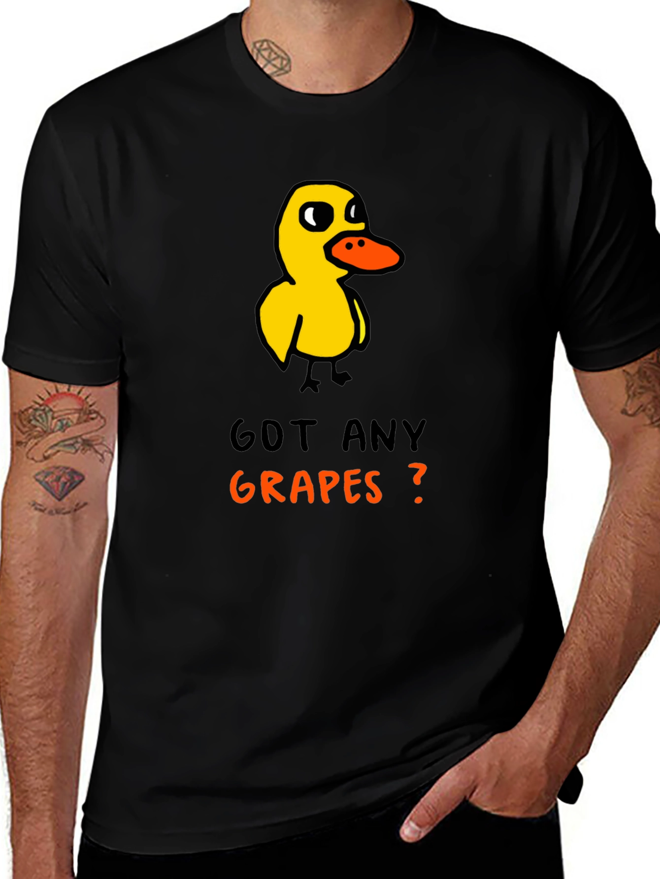 Variant 7 of Got Any Grapes Duck T-Shirt