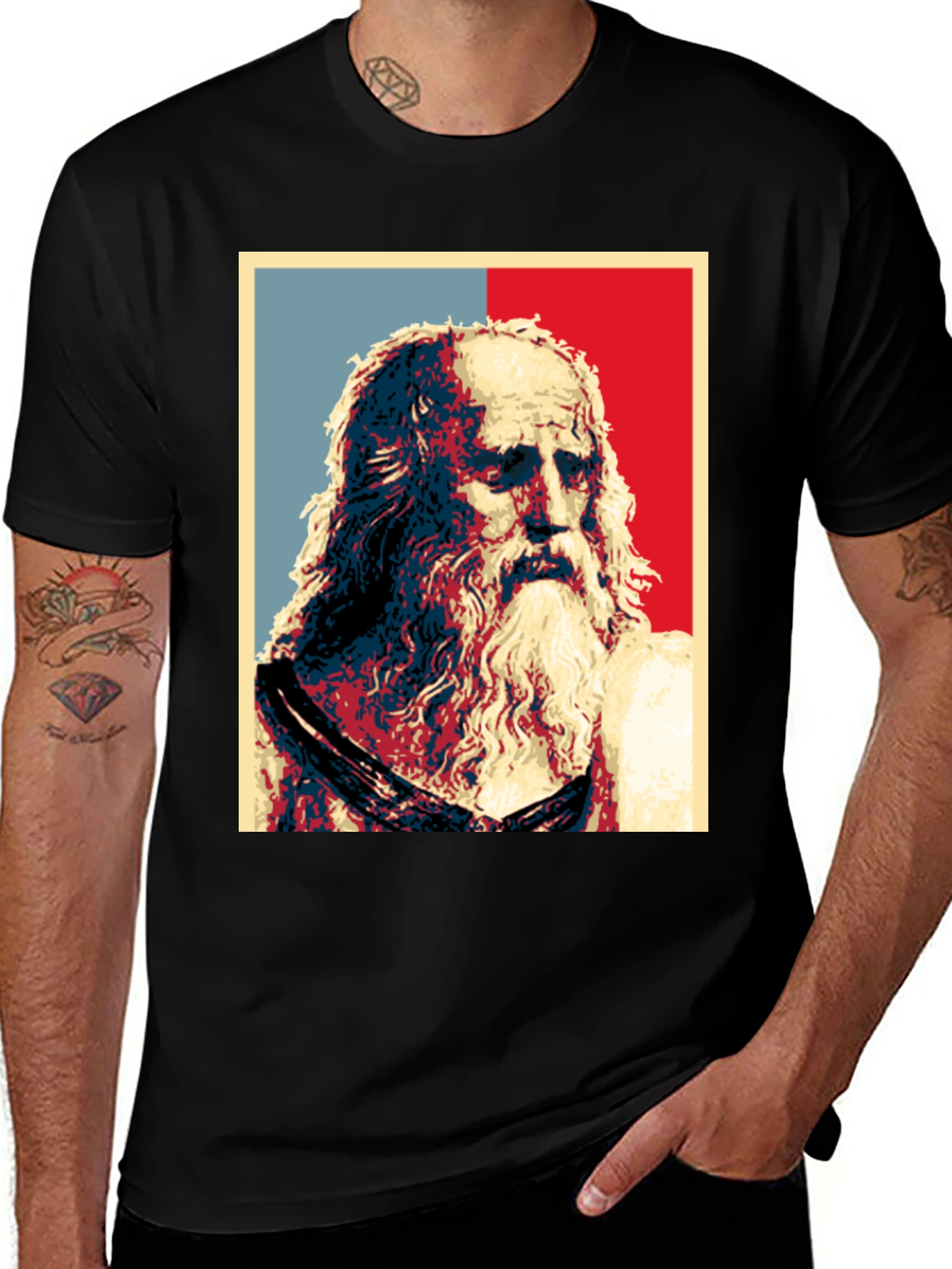 Variant 11 of Da Vinci Graphic T-Shirt - Artistic Renaissance Tee