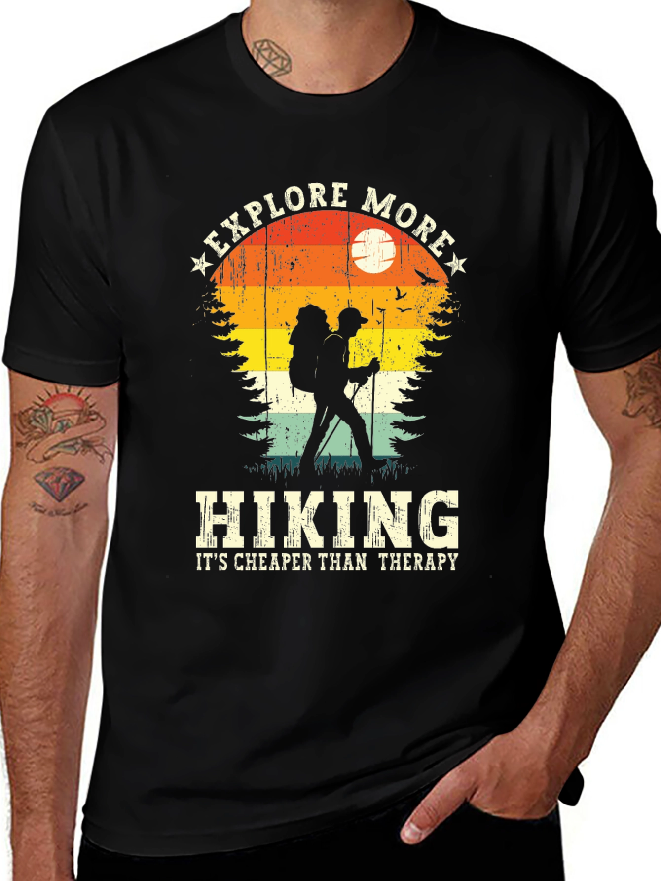 Variant 24 of Explore More Hiking T-Shirt