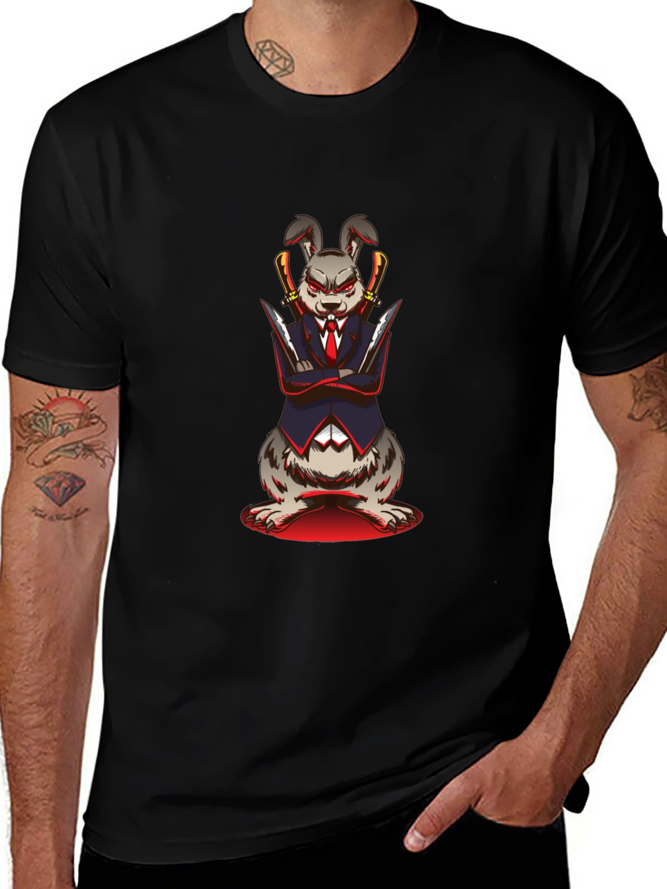 Variant 22 of Gangster Bunny T-Shirt