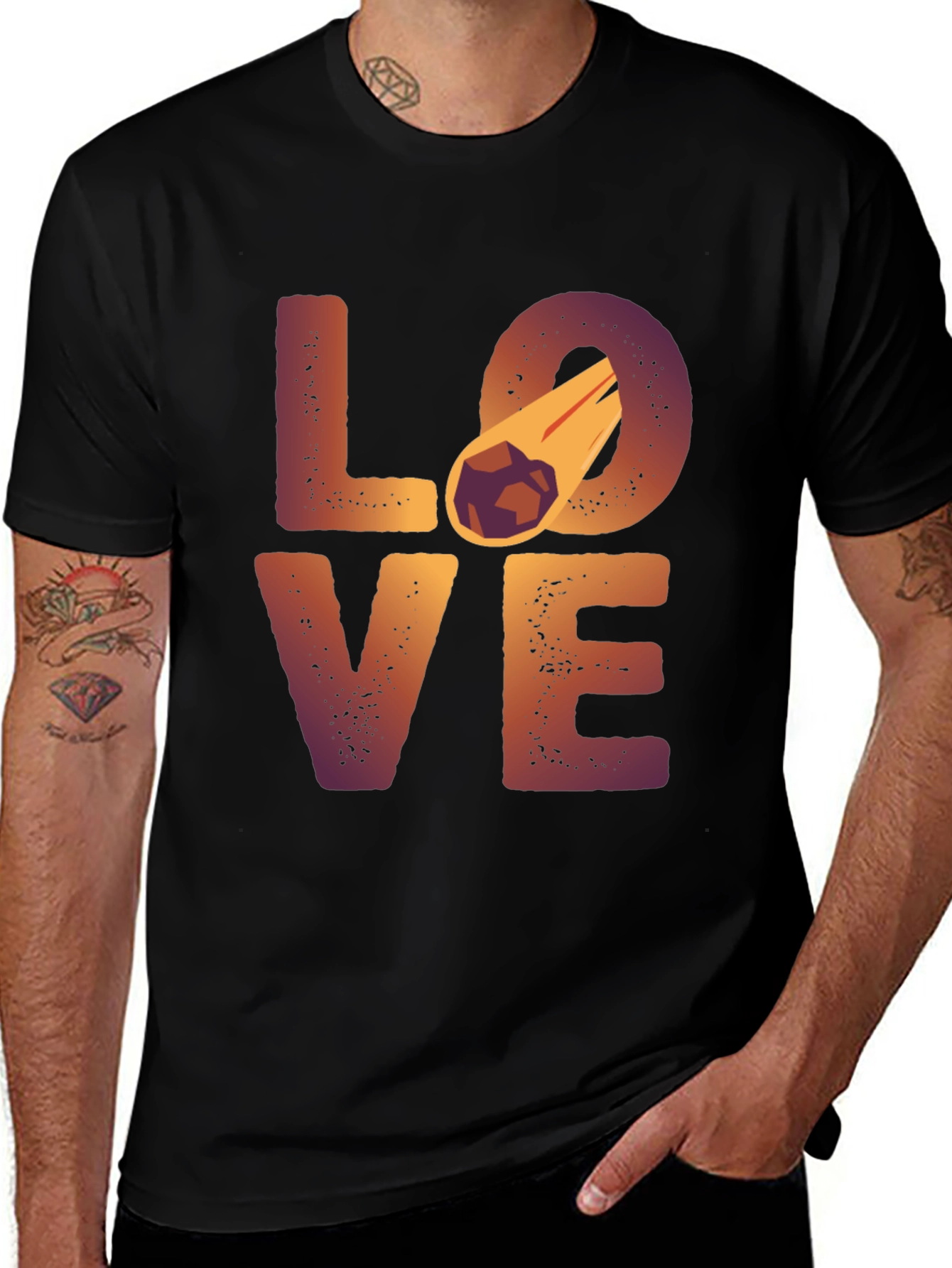 Love Meteor T-Shirt - Outer Space Tee