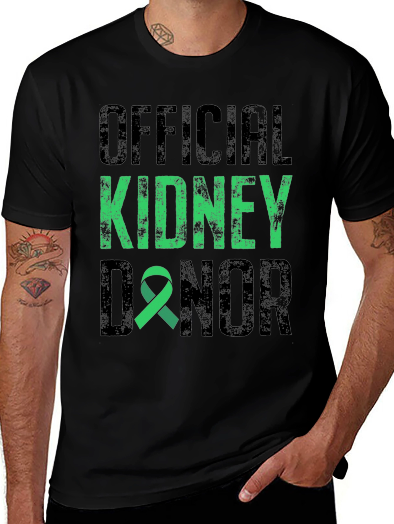 Variant 21 of Official Kidney Donor T-Shirt - Organ Donation Awareness Tee