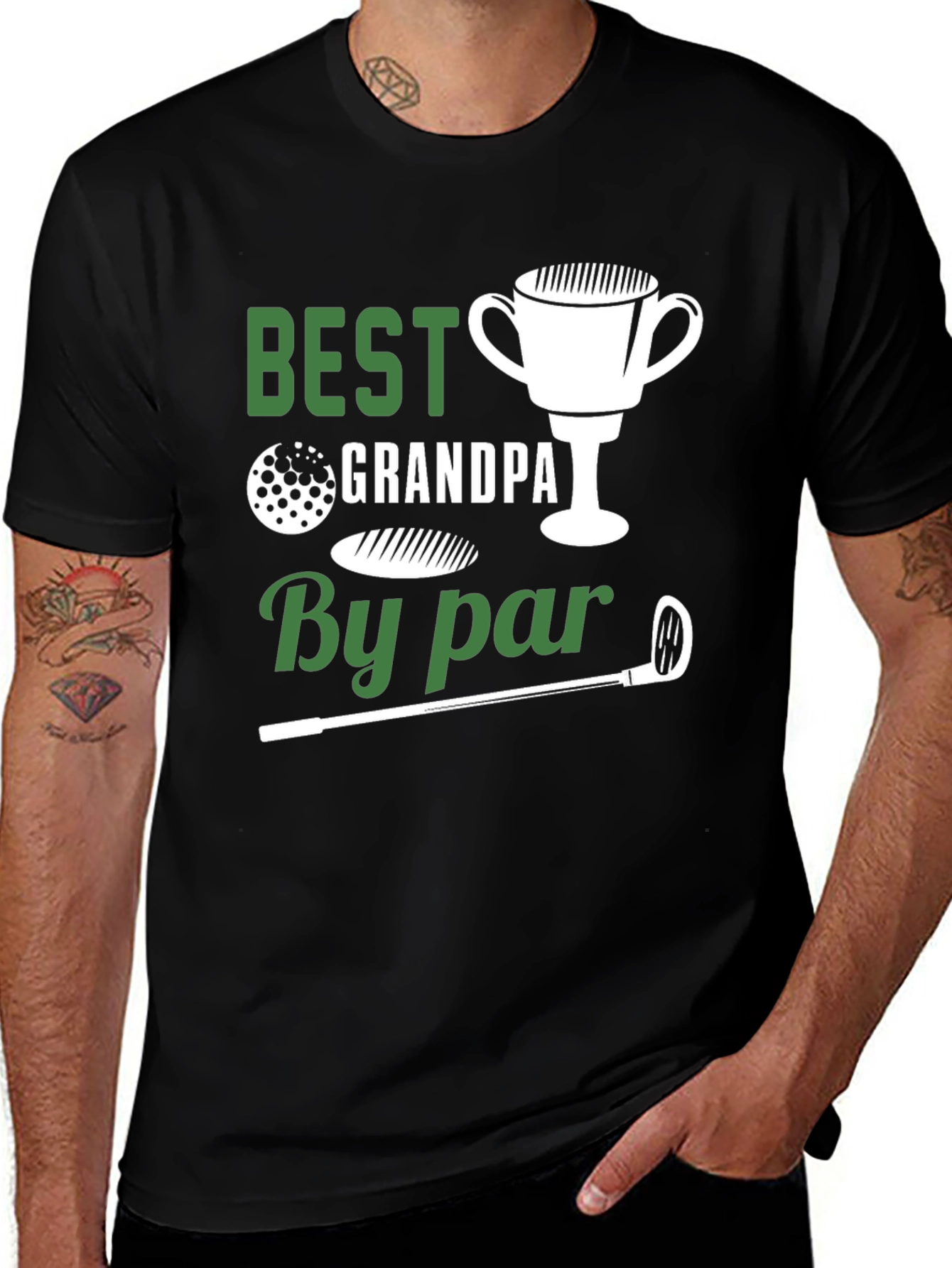 Variant 19 of Best Grandpa By Par Golf T-Shirt
