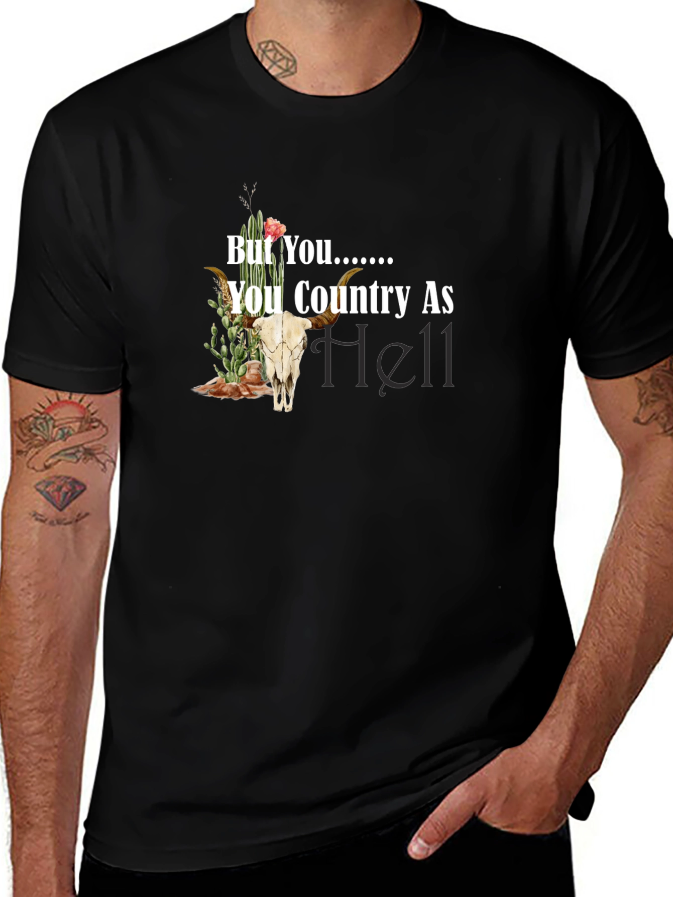 Variant 21 of Country As Hell Graphic T-Shirt