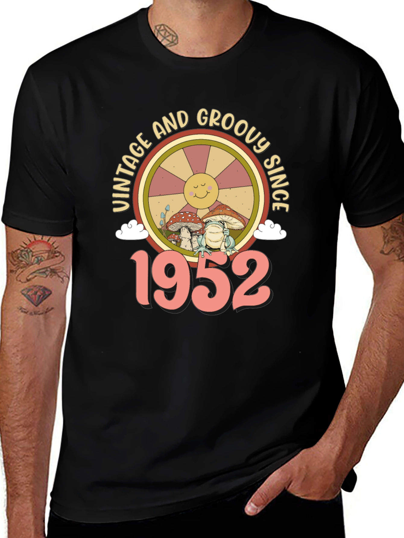 Variant 4 of Vintage Groovy 1952 T-Shirt