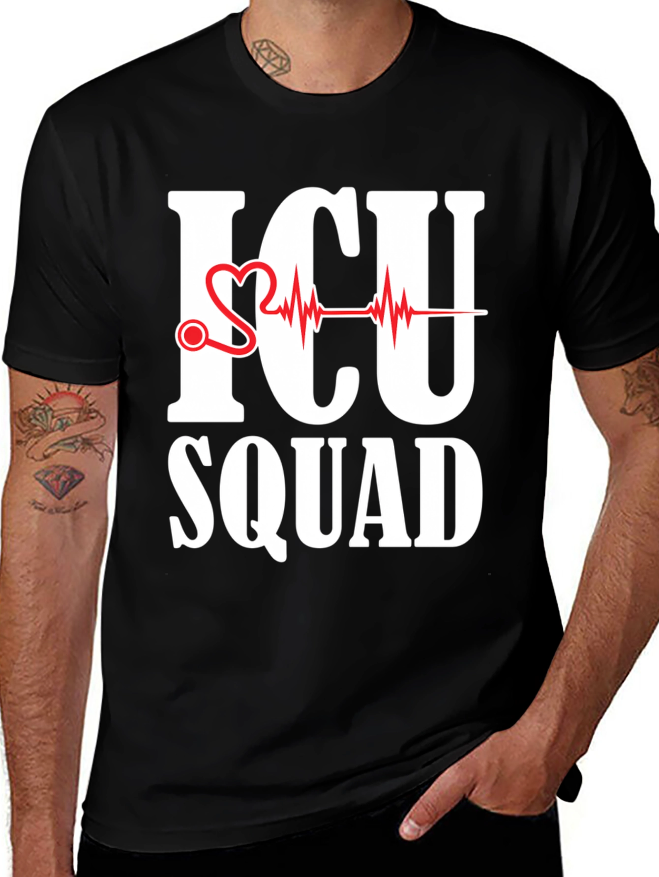 ICU Squad Graphic T-Shirt