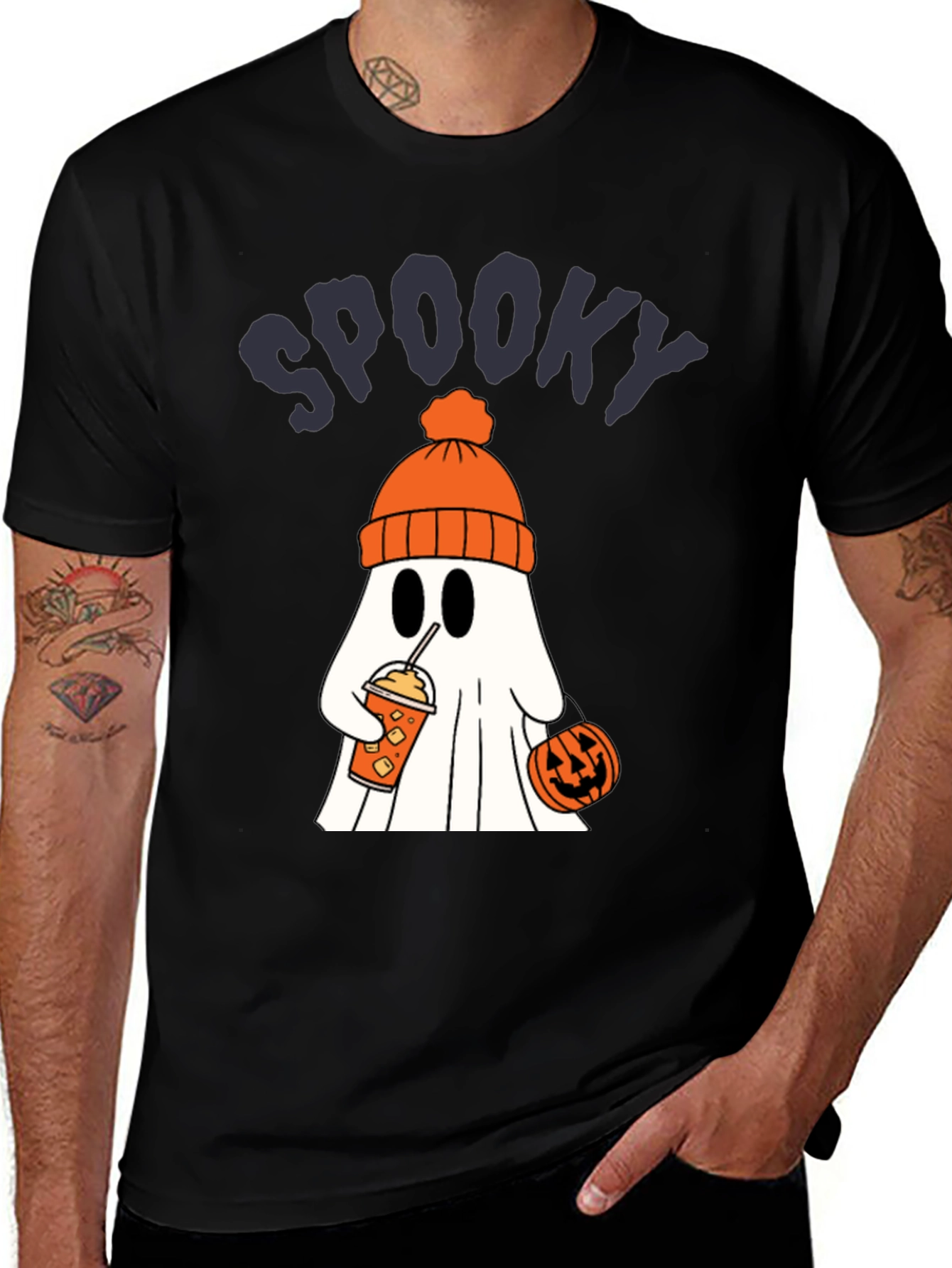 Variant 27 of Spooky Season Ghost T-Shirt