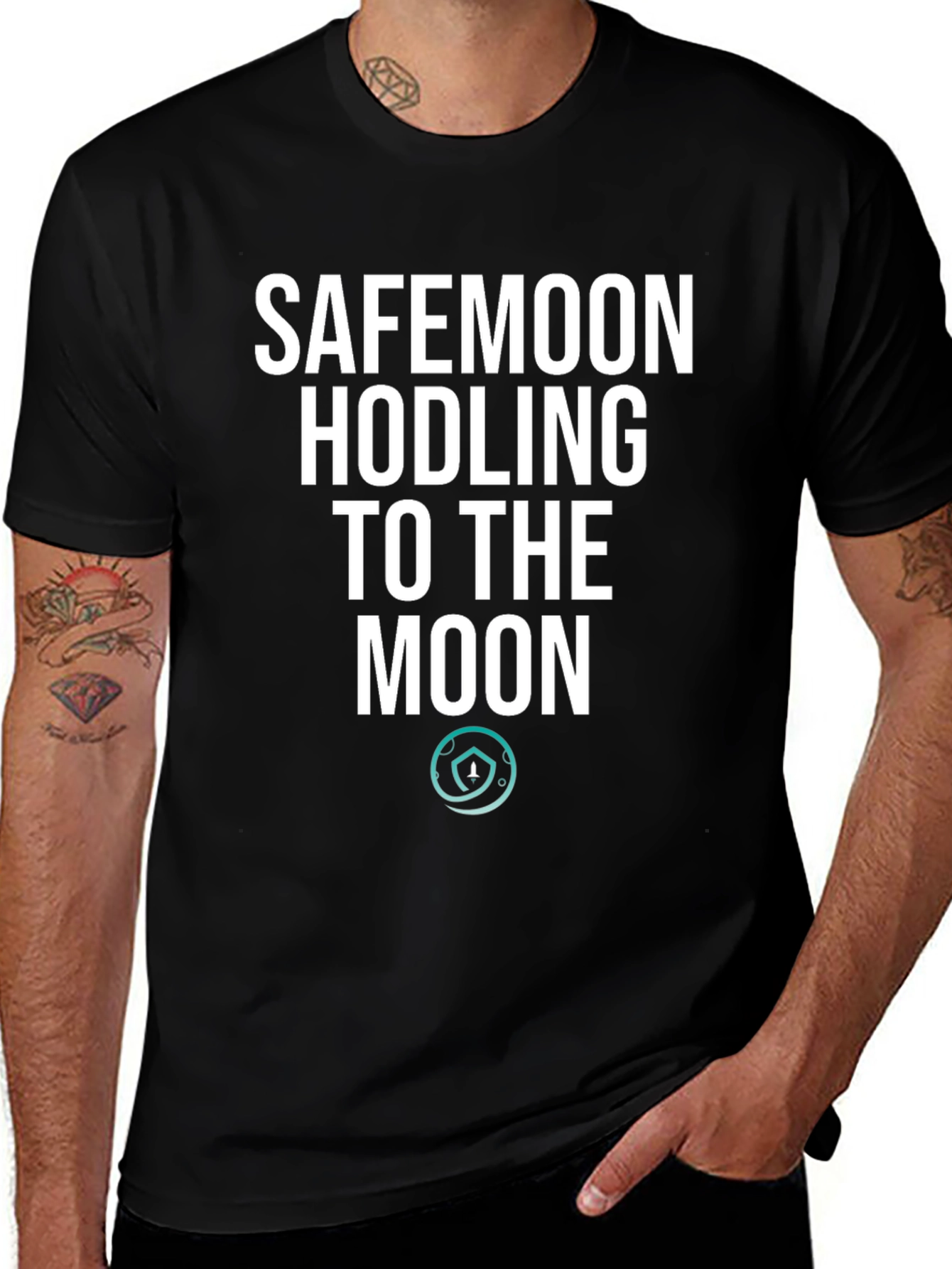 Safemoon Hodling to the Moon T-Shirt