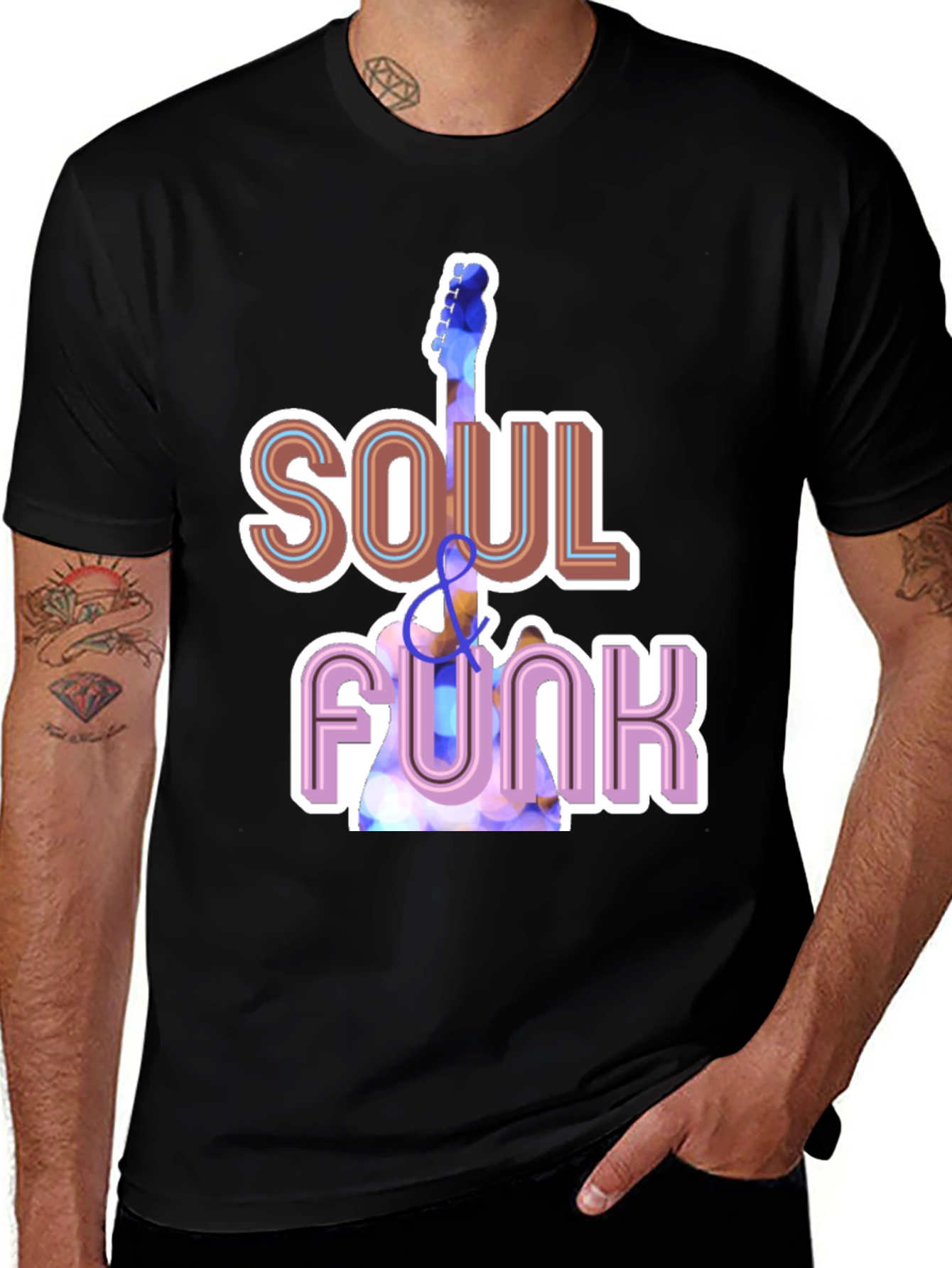 Soul Funk Graphic T-Shirt - Stylish Music Tee