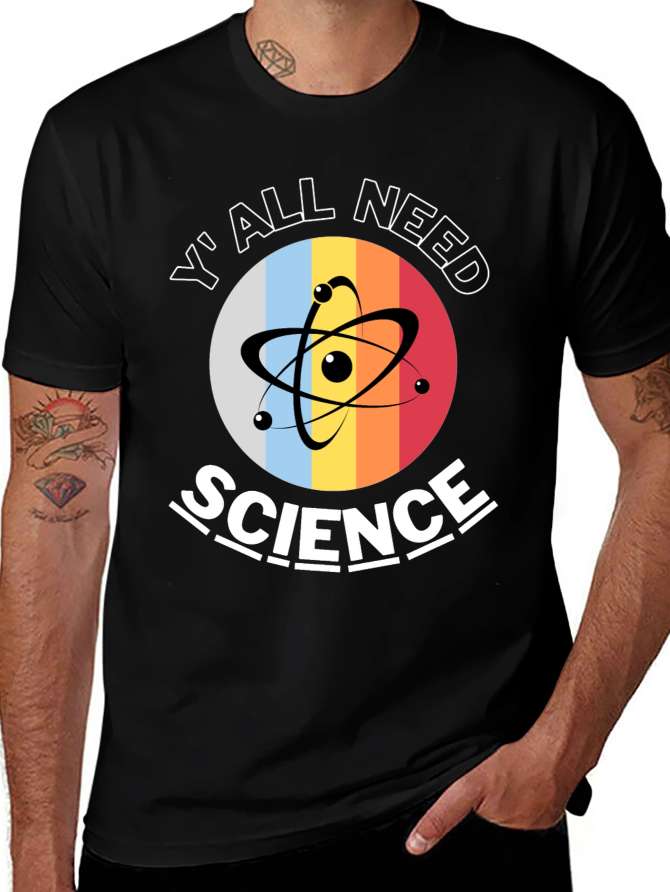 Variant 9 of Y'all Need Science T-Shirt