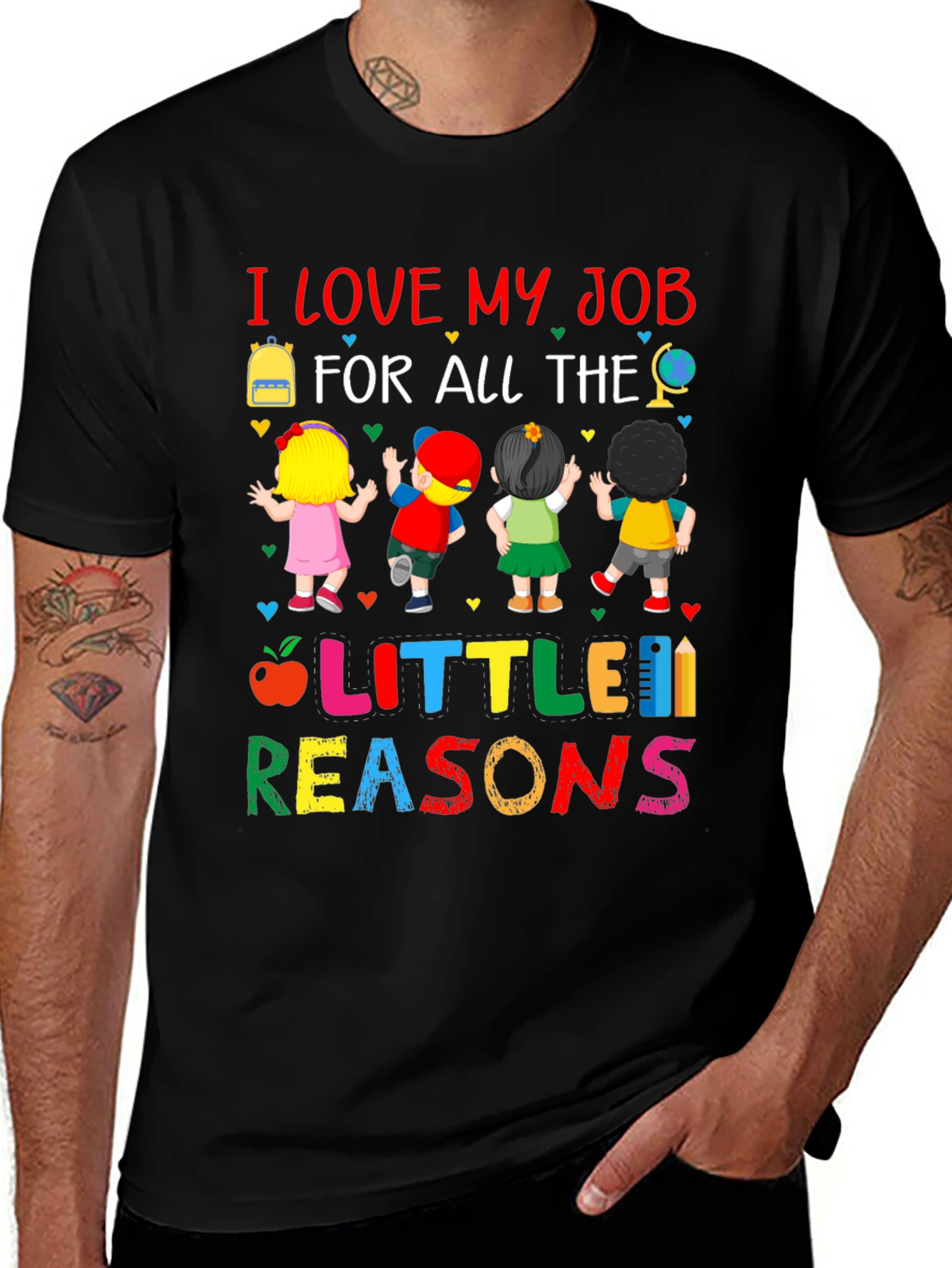 Variant 11 of I Love My Job T-Shirt Teacher Gift