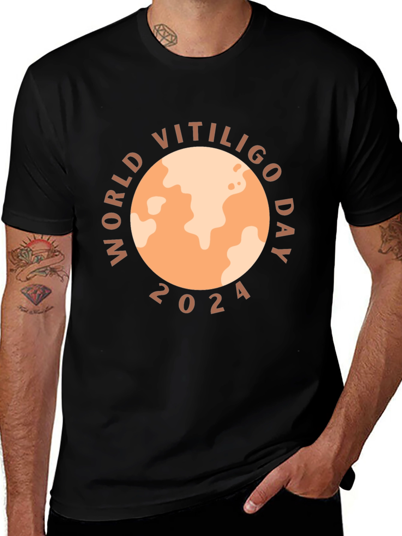 World Vitiligo Day 2024 Awareness T-Shirt