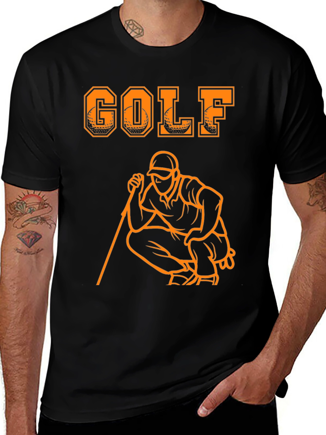 Variant 6 of Golf Graphic T-Shirt - Sporty Casual Tee