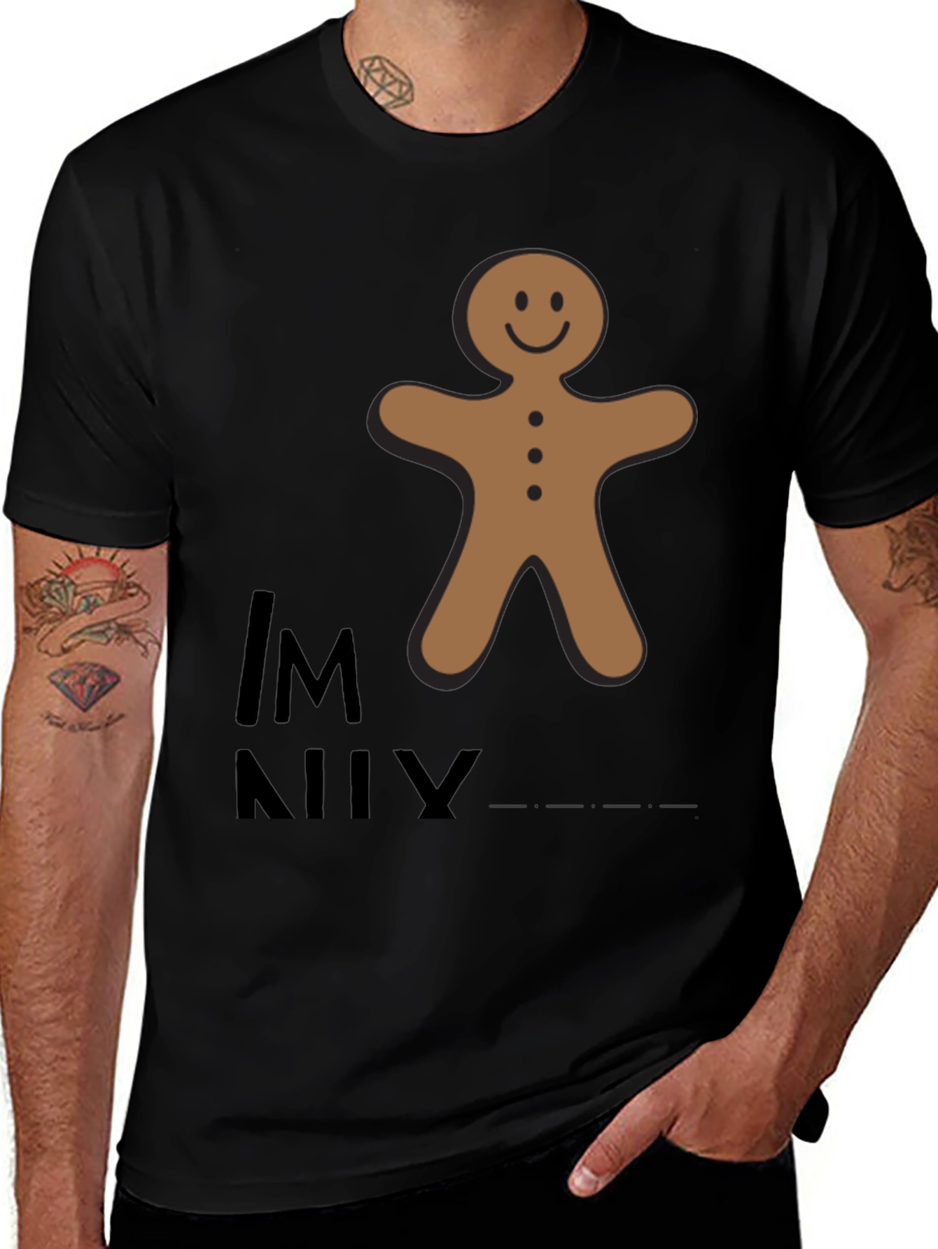 Variant 20 of Gingerbread Man T-Shirt - Funny Christmas Holiday Tee