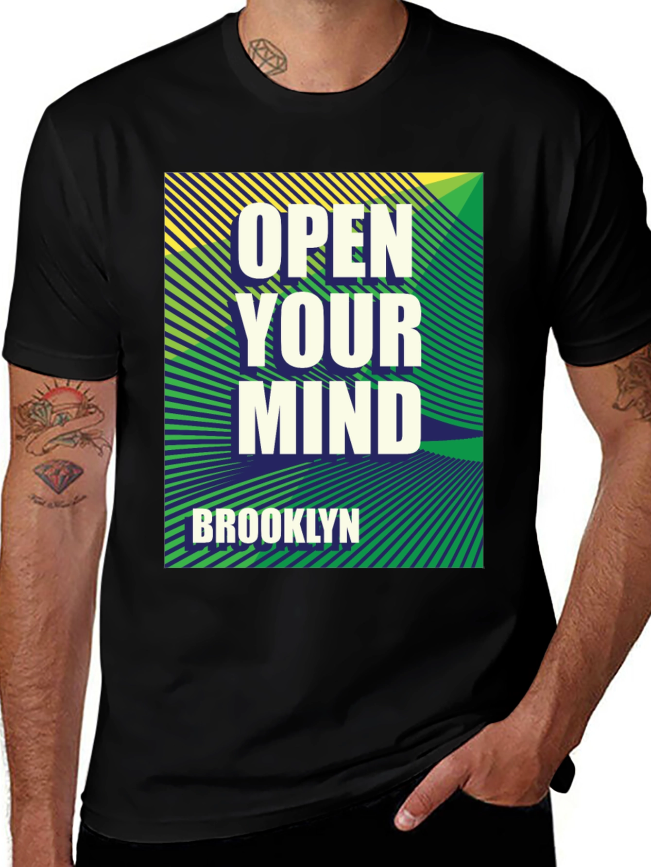Variant 18 of Open Your Mind Brooklyn T-Shirt