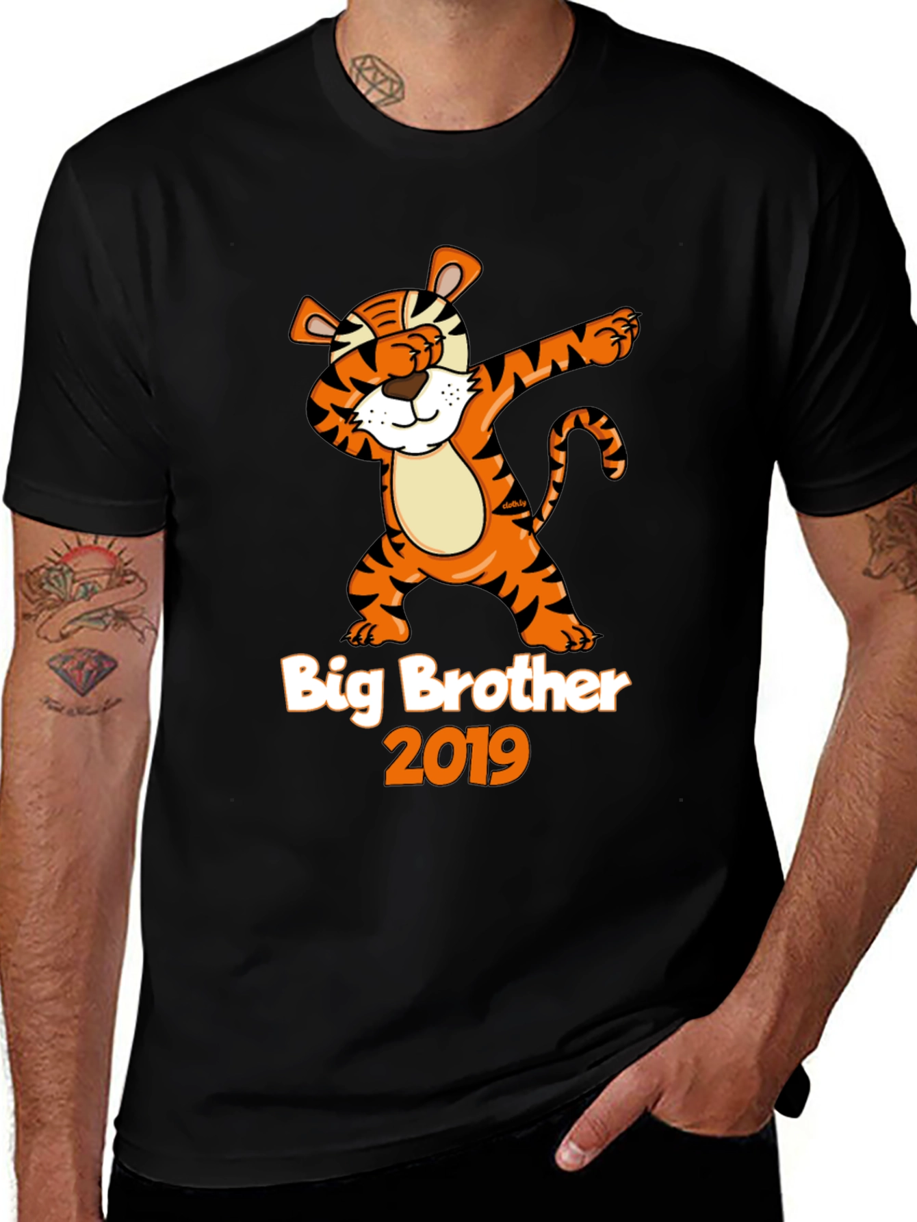 Variant 11 of Big Brother 2019 Tiger Dab T-Shirt