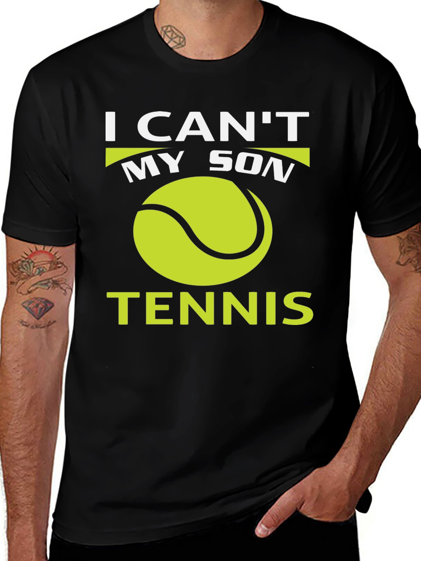 Variant 20 of I Can't My Son Has Tennis T-Shirt