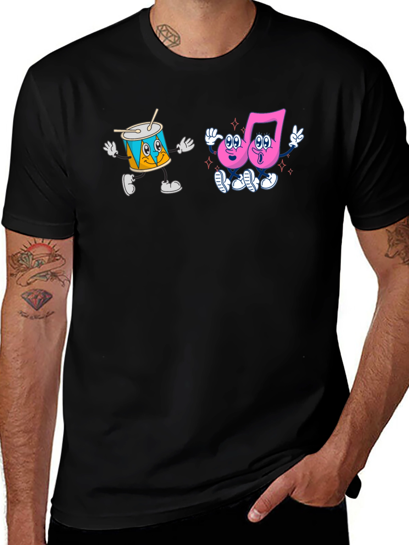 Variant 11 of Cartoon Musical T-Shirt