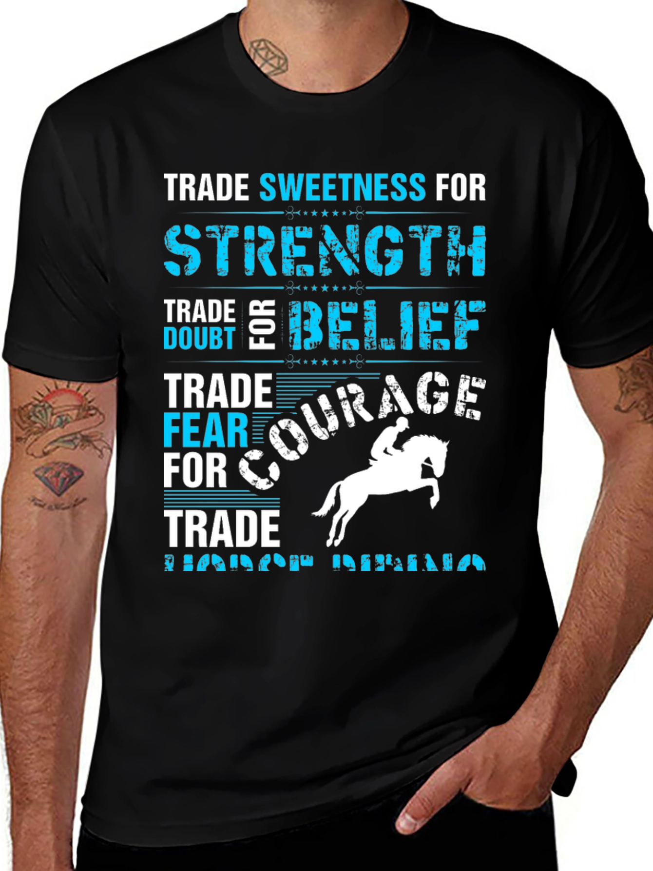 Variant 7 of Trade Sweetness for Strength Graphic Tee