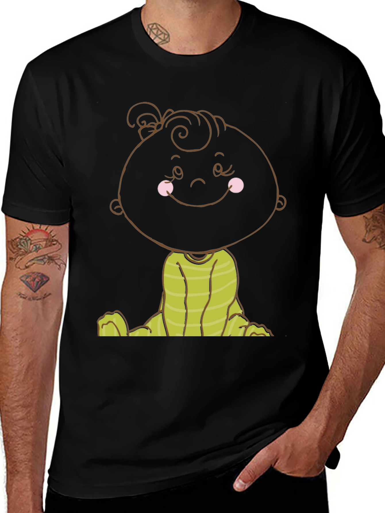 Variant 29 of Cute Cartoon Baby Graphic T-Shirt