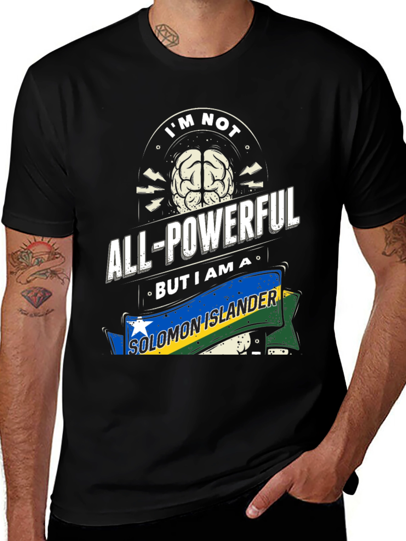 Solomon Islander Brain T-Shirt