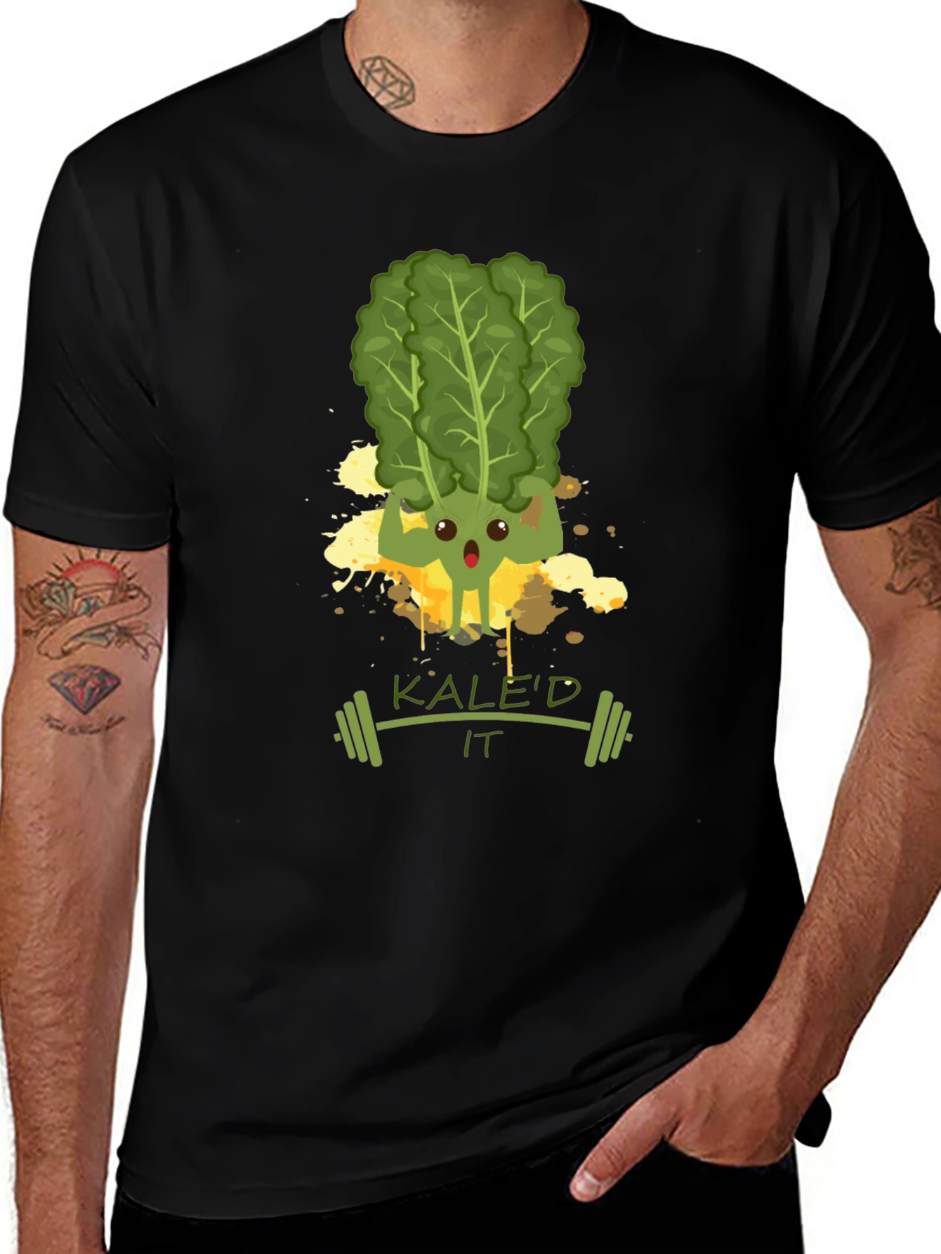Variant 24 of Kale'd It Funny Workout T-Shirt