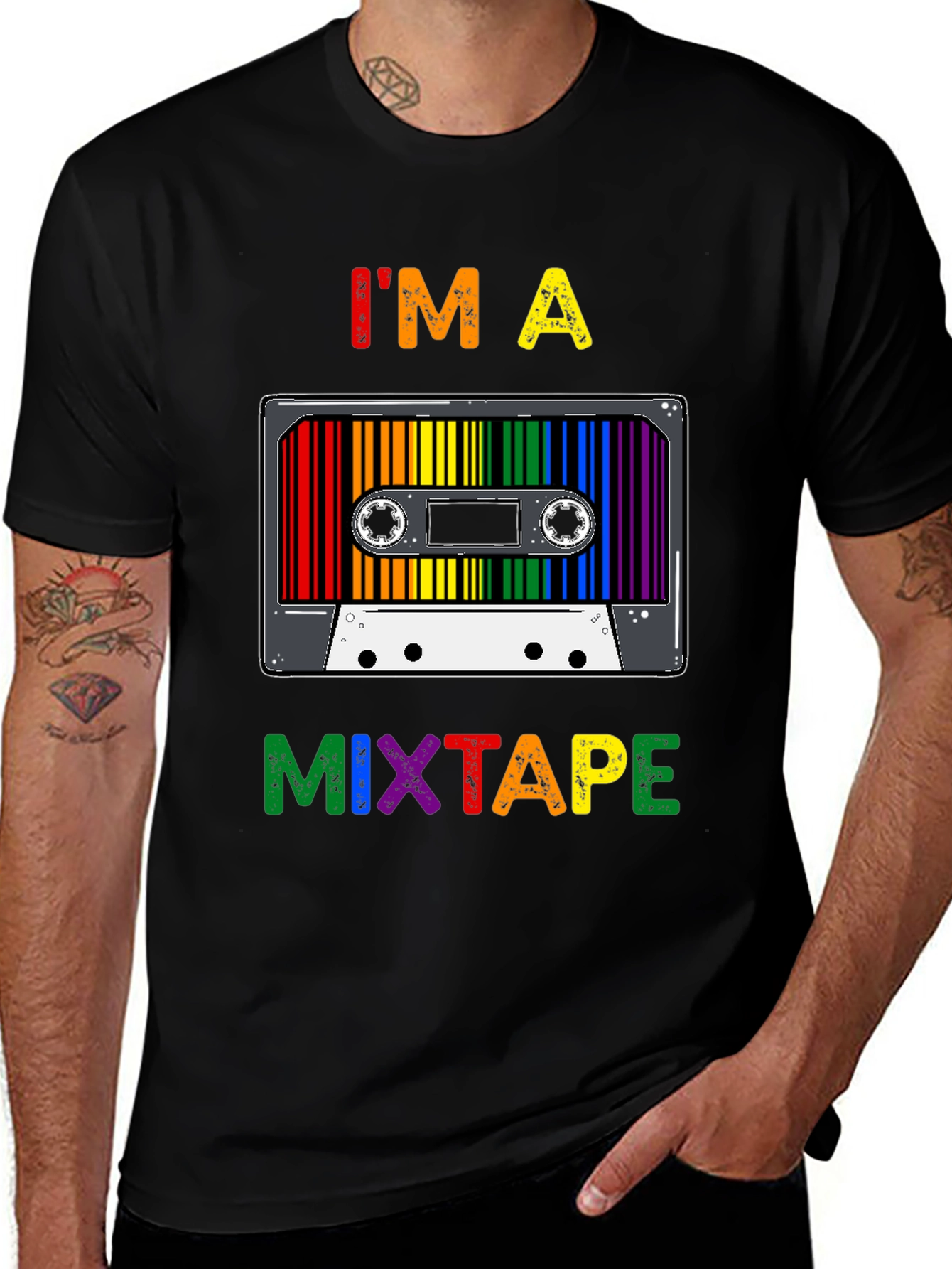 Rainbow Mixtape Pride T-Shirt
