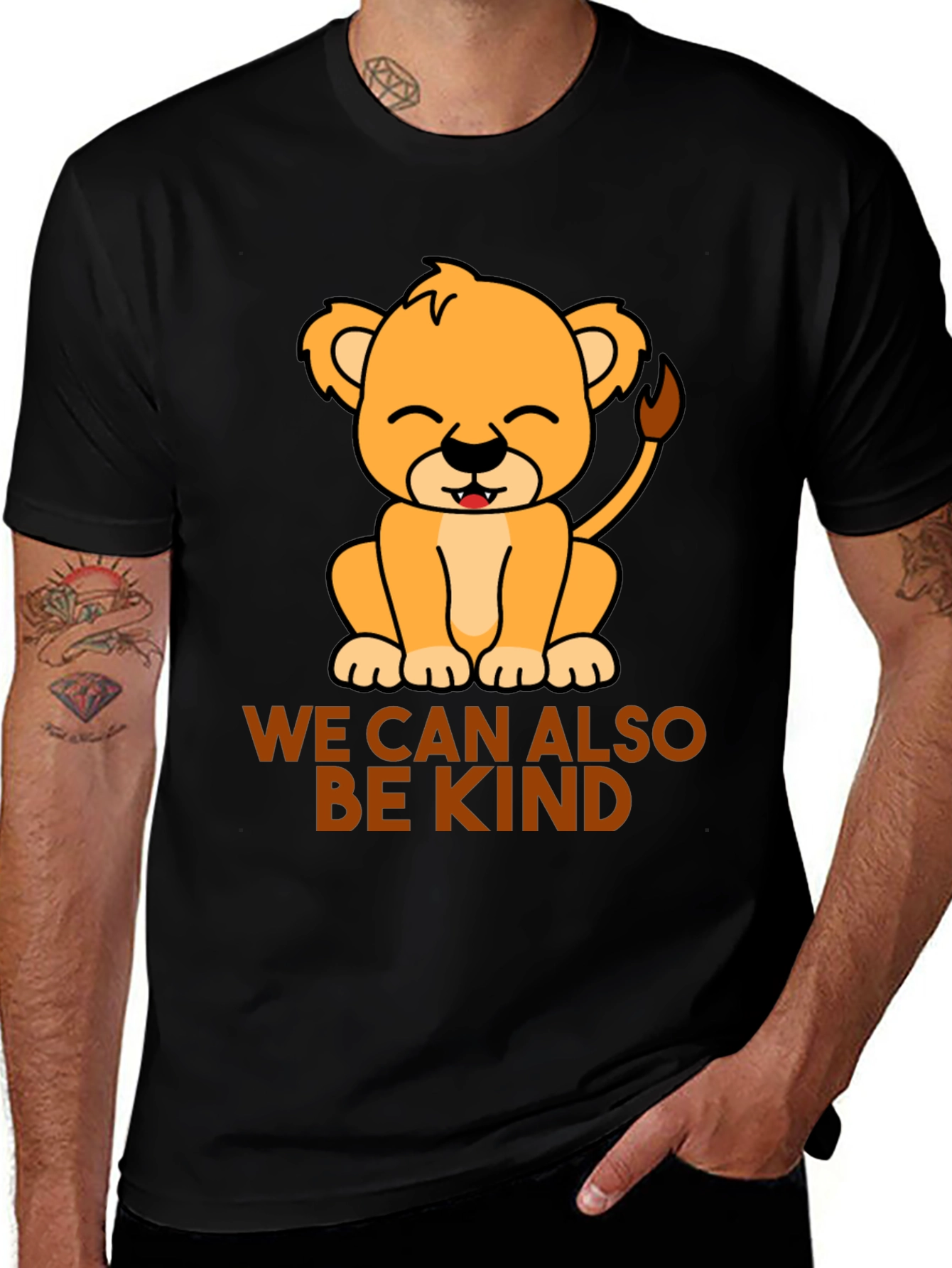 Variant 3 of Kind Lion Tee - Be Kind T-Shirt