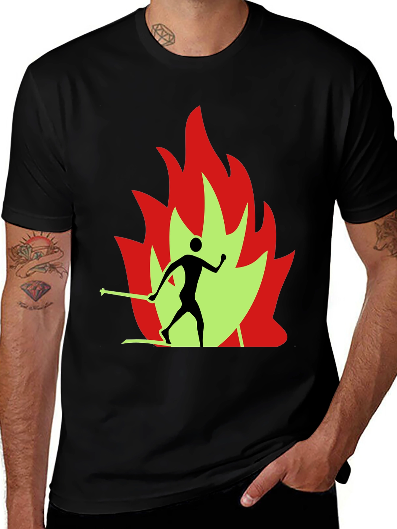 Variant 10 of Flame Thrower T-Shirt