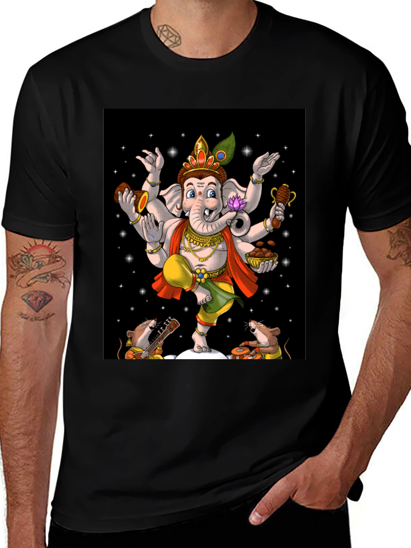 Ganesh Graphic Tee -  Celebration T-Shirt