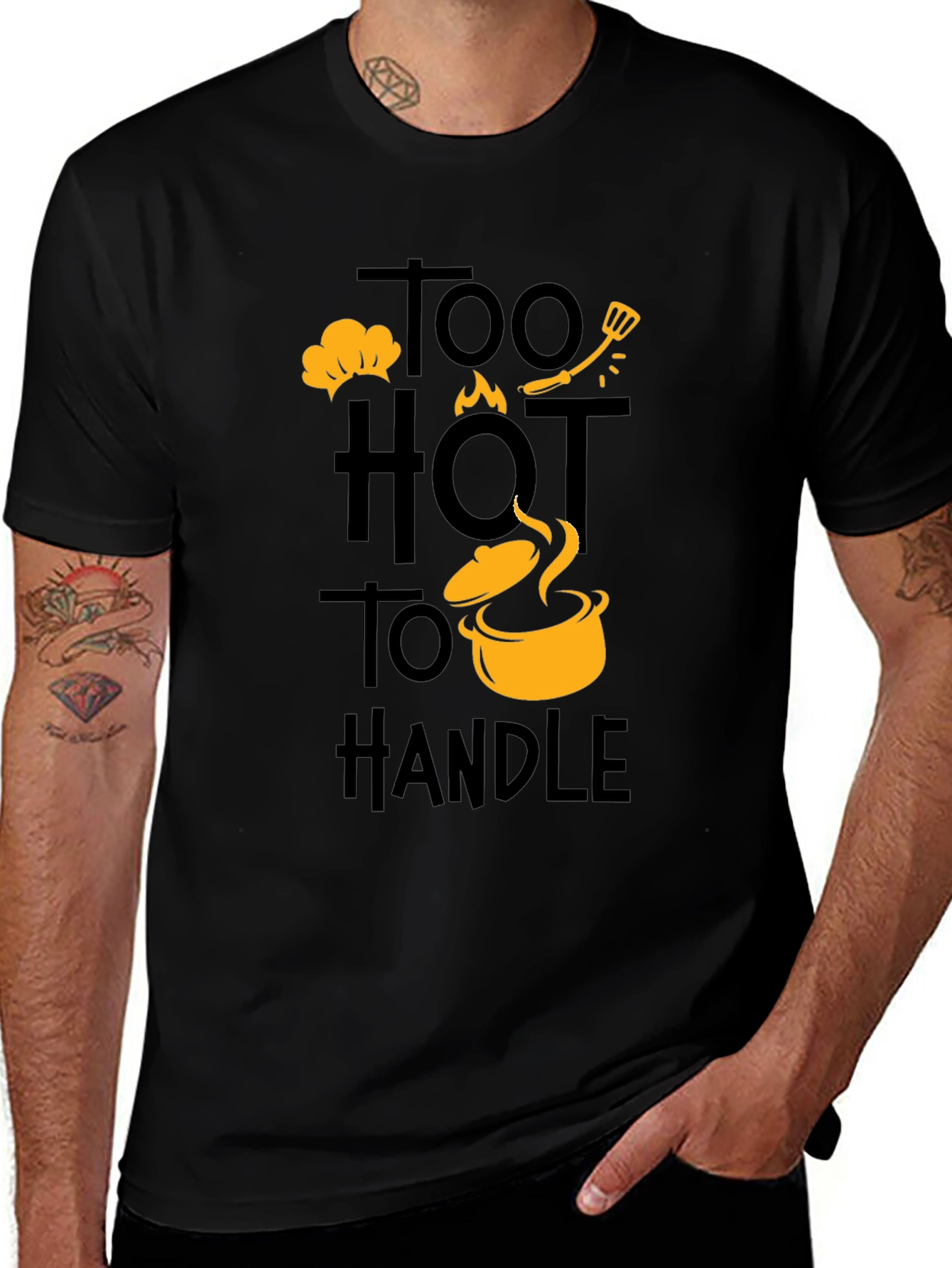 Variant 14 of Too Hot to Handle Chef T-Shirt