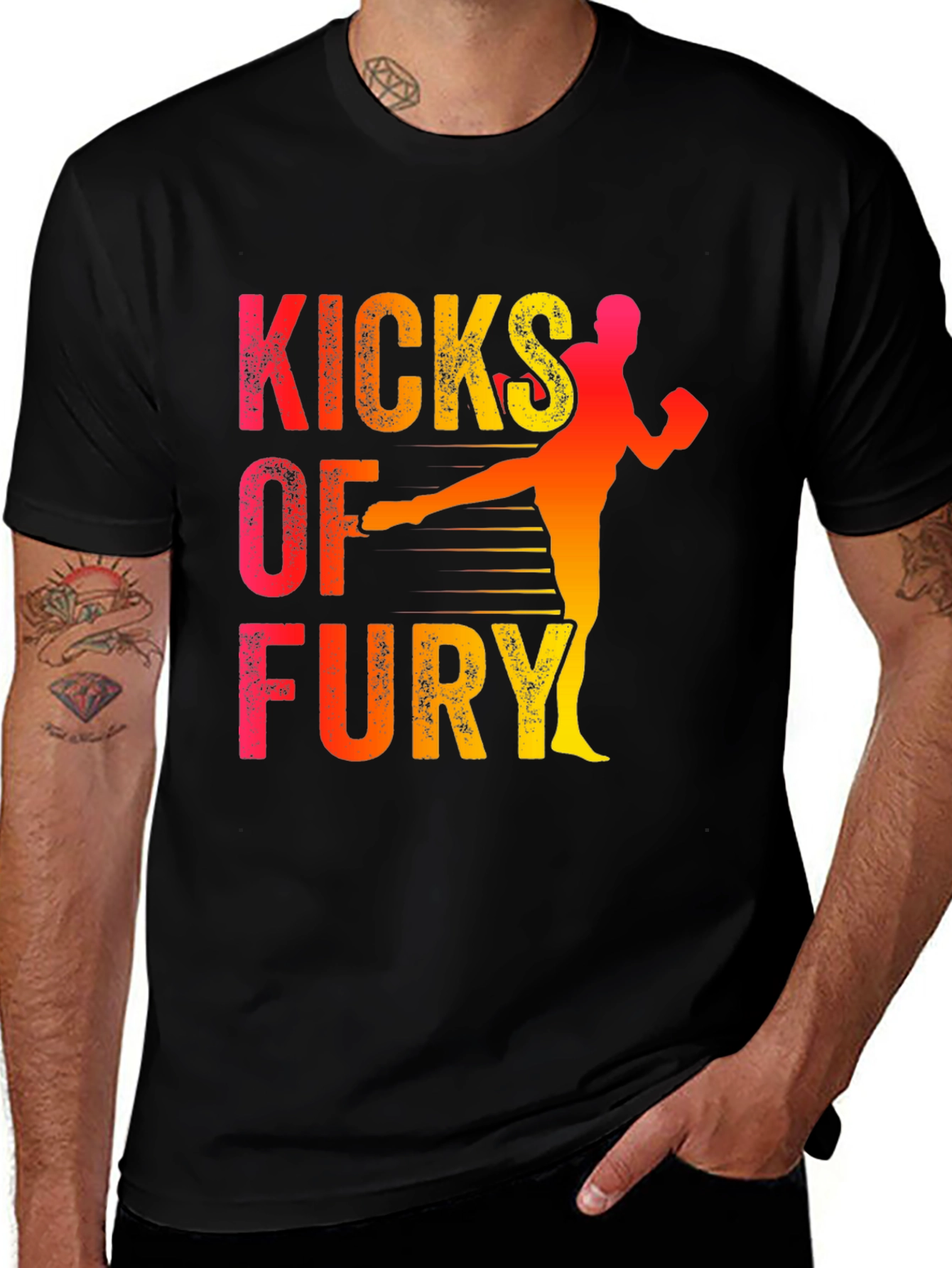 Variant 20 of Kicks of Fury Graphic T-Shirt